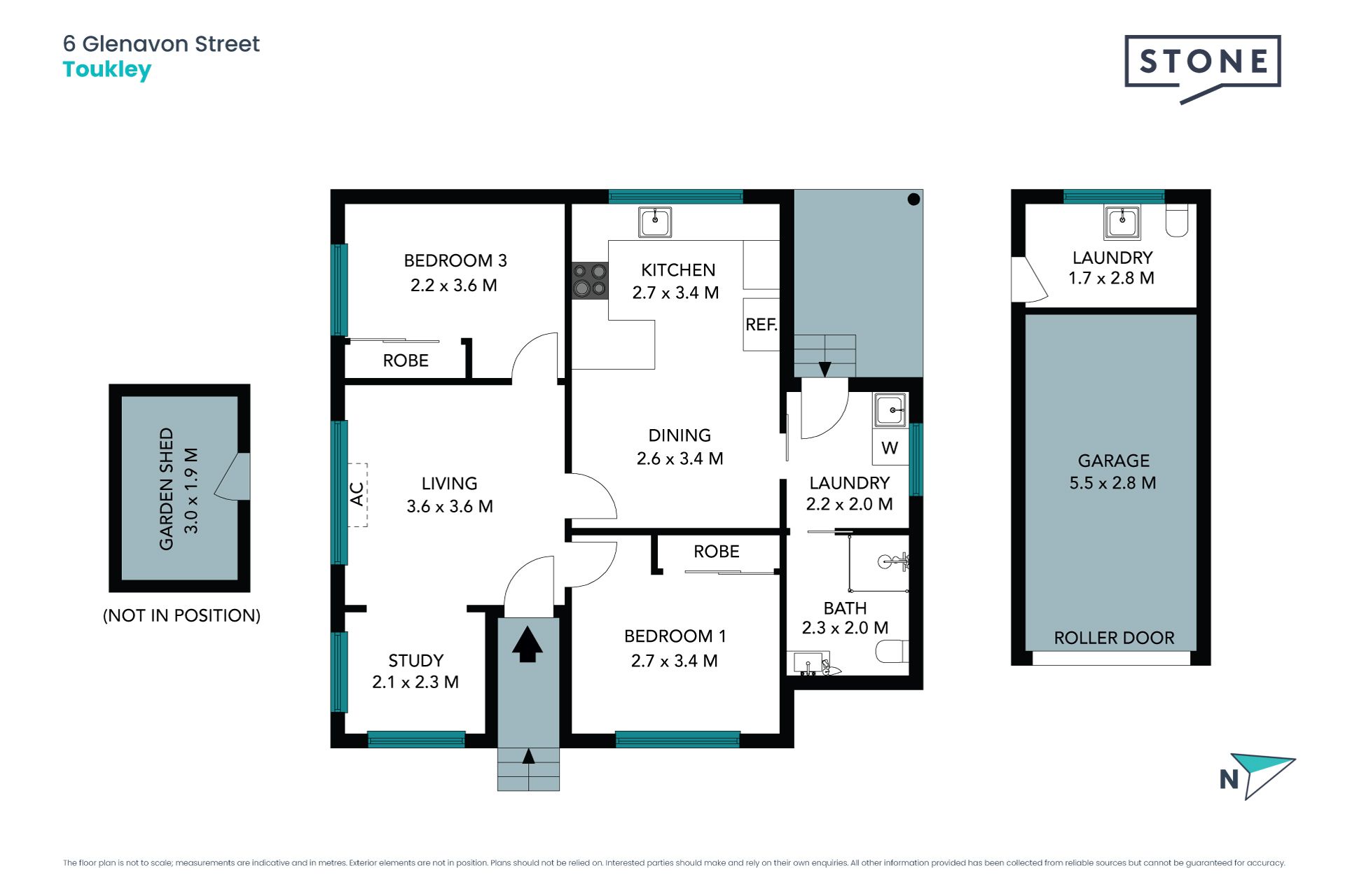 Two Bedroom Home!
