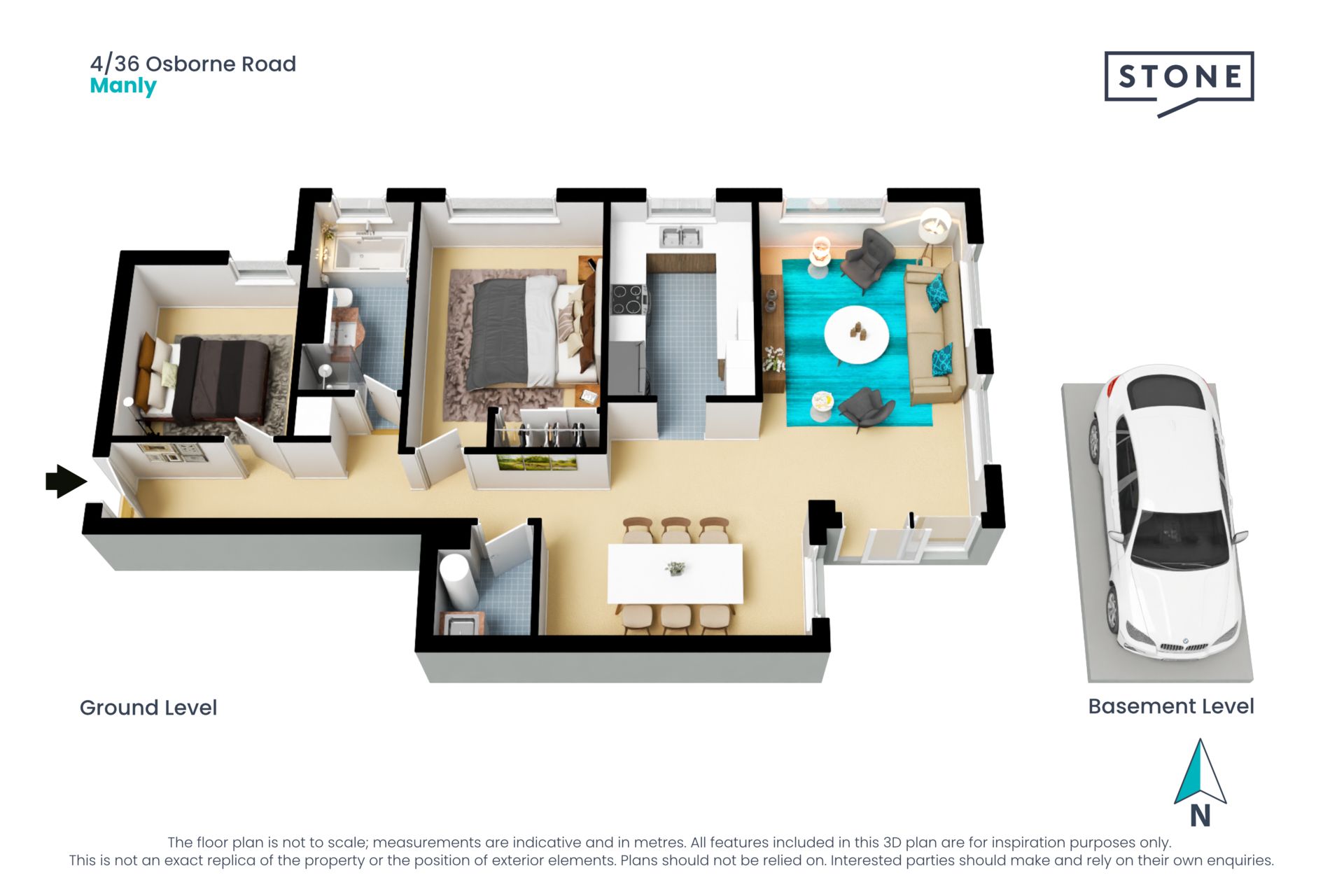 Amazing garden apartment on the Eastern Hill.
