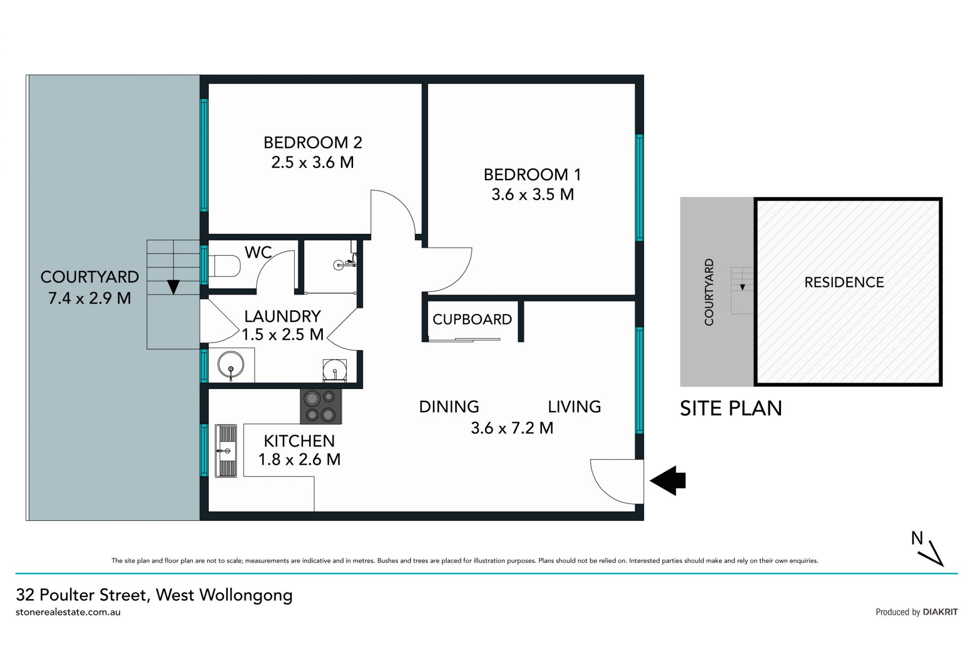 Whole building 5 x 2 bed units selling in one line