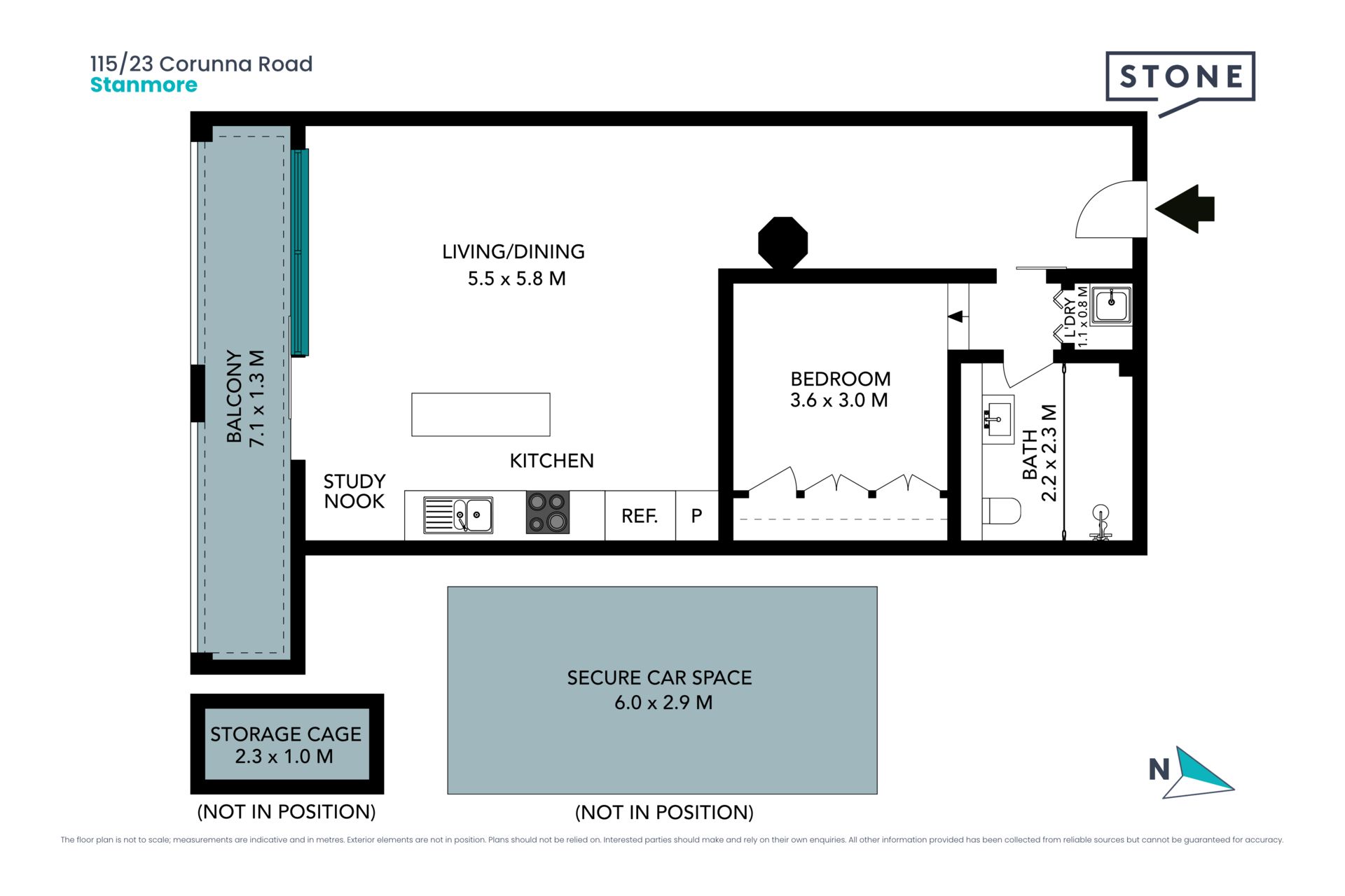 Comfortable apartment living in central location