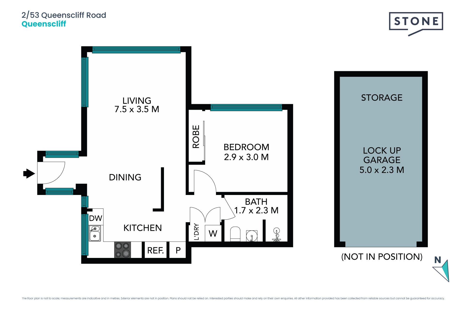 Chic one bedder just 200m from Queenscliff Beach