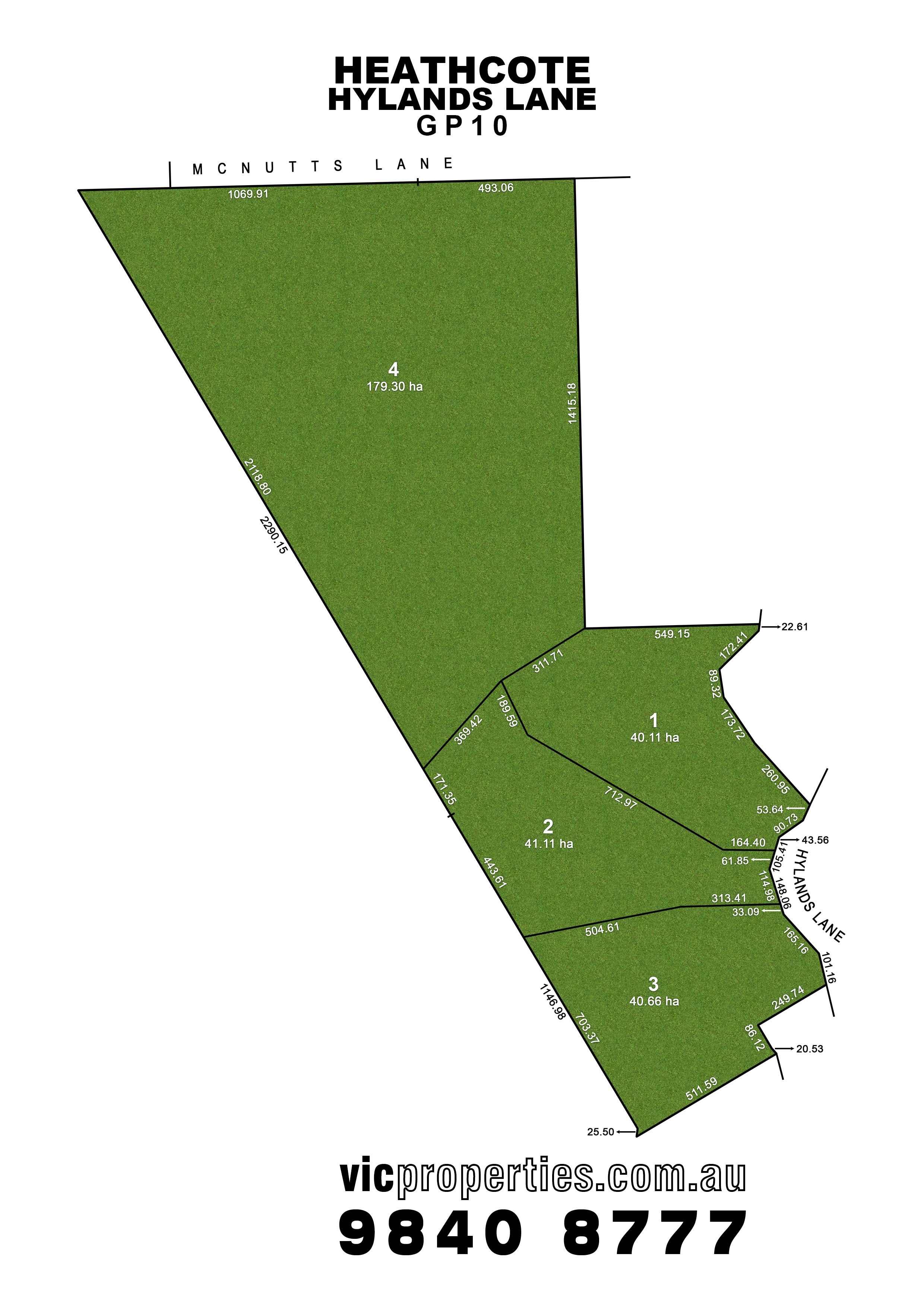 Lot 1/ Hylands Lane, Heathcote VIC 3523