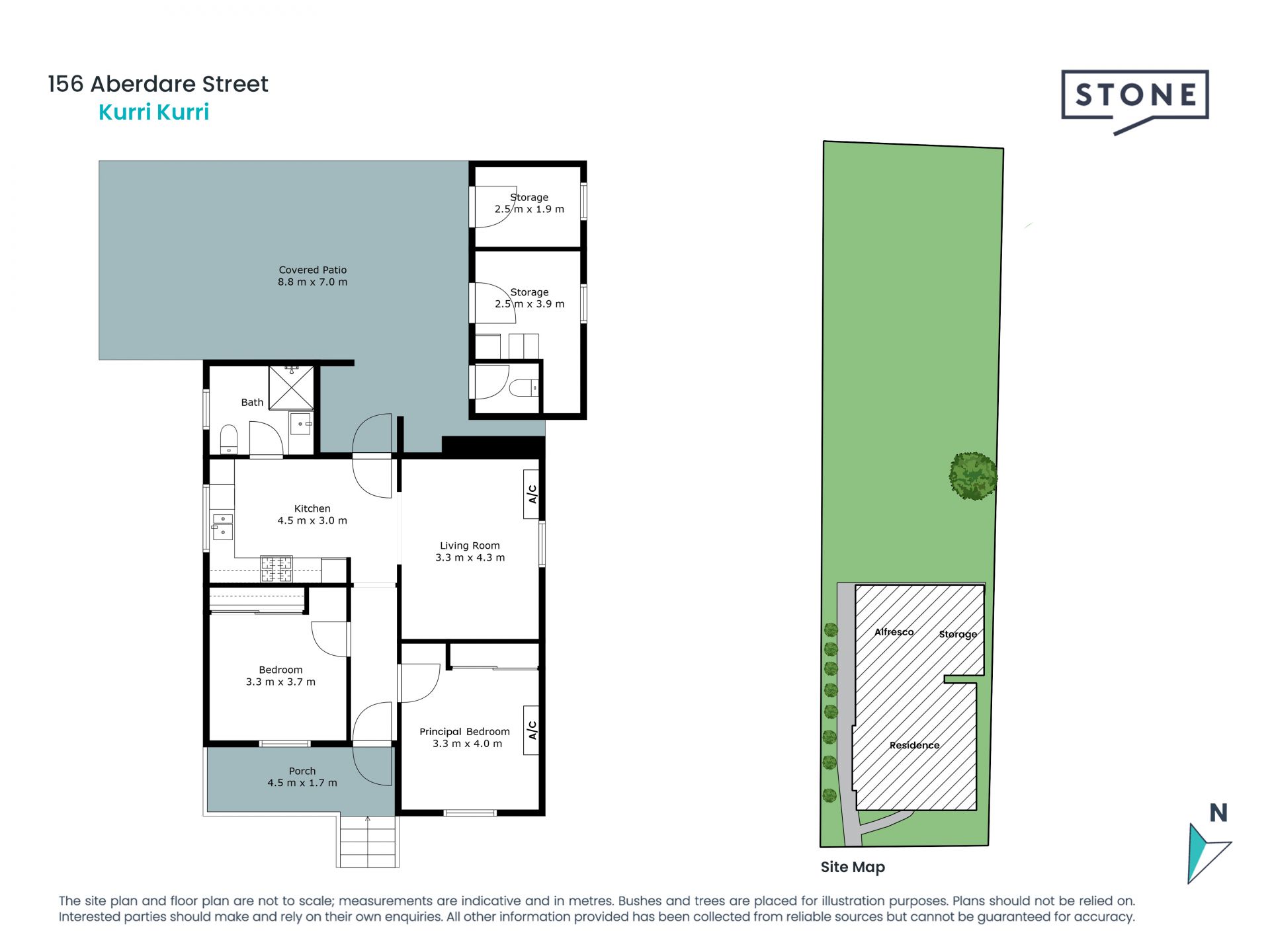 Entry home with dual access just 550m from main street