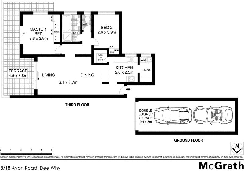 Lifestyle apartment a short level walk to the beach