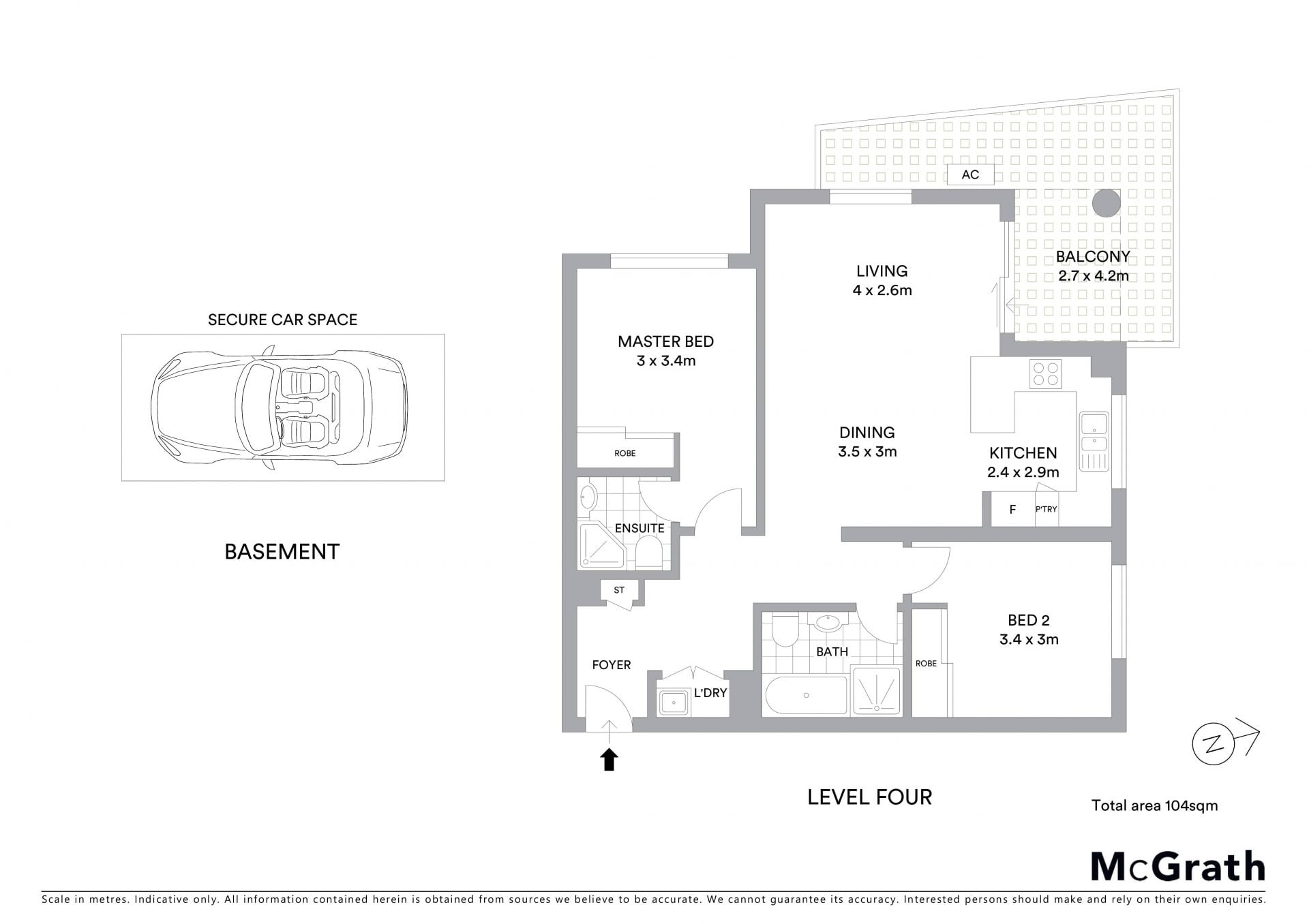 Light filled apartment offers convenient lifestyle