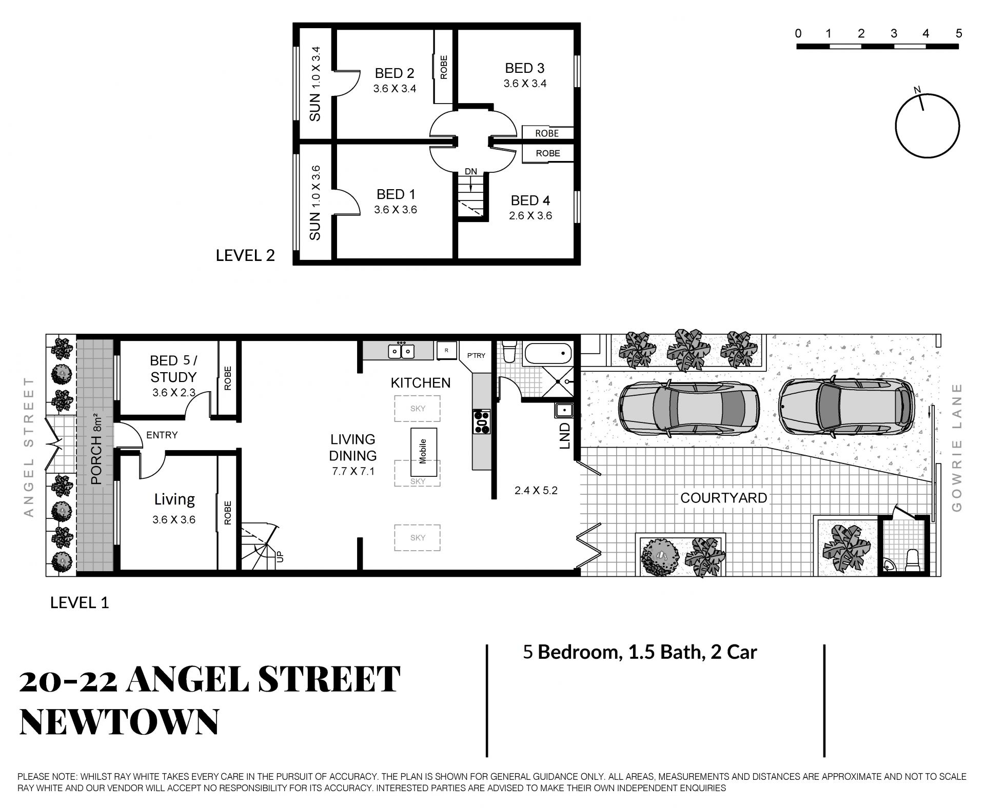 Double Frontage Family Home with Rear Lane Access !!