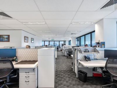 SPEC SUITE OFFICE WITH SWEEPING RIVER VIEWS