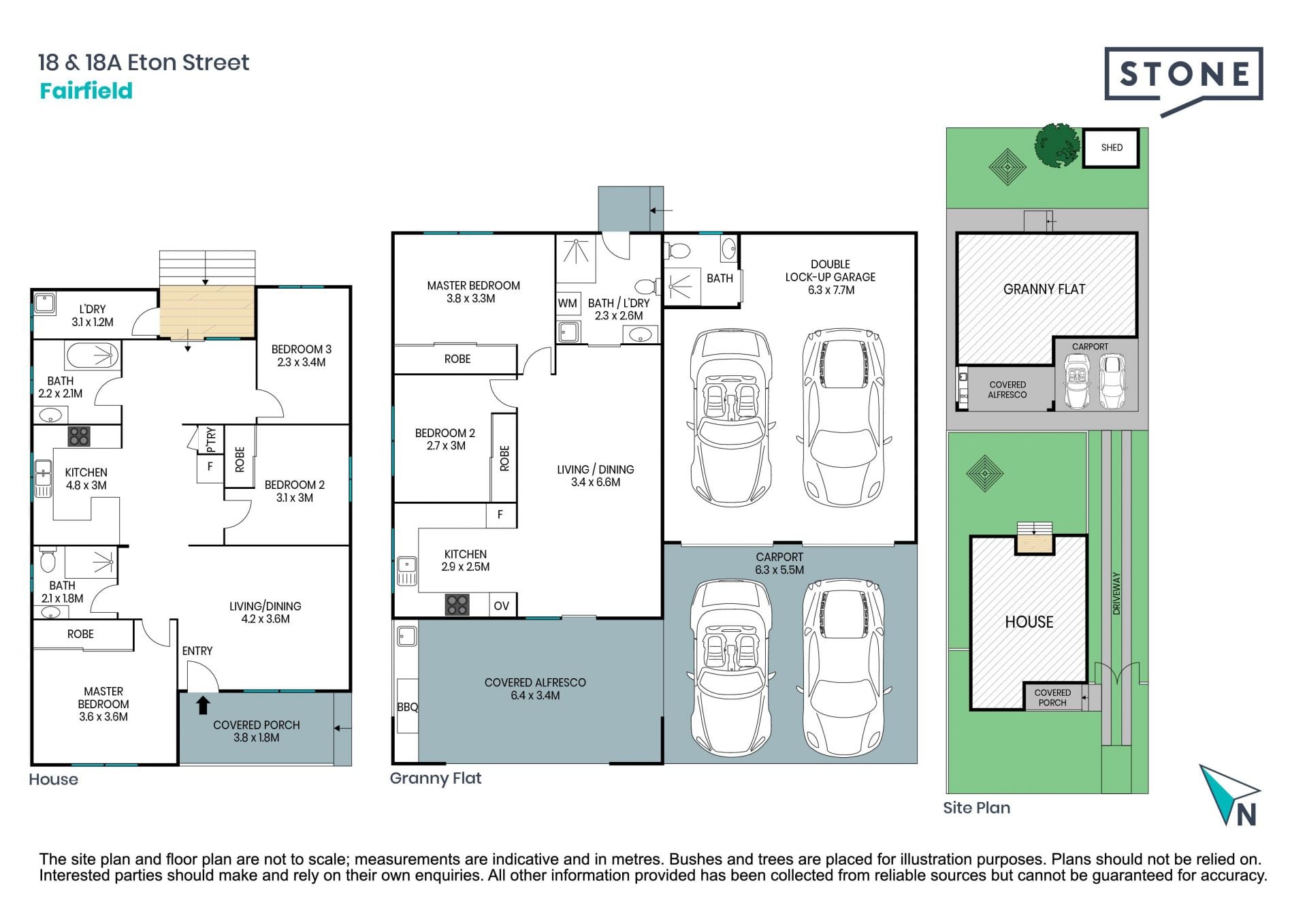 House and granny flat in prime location