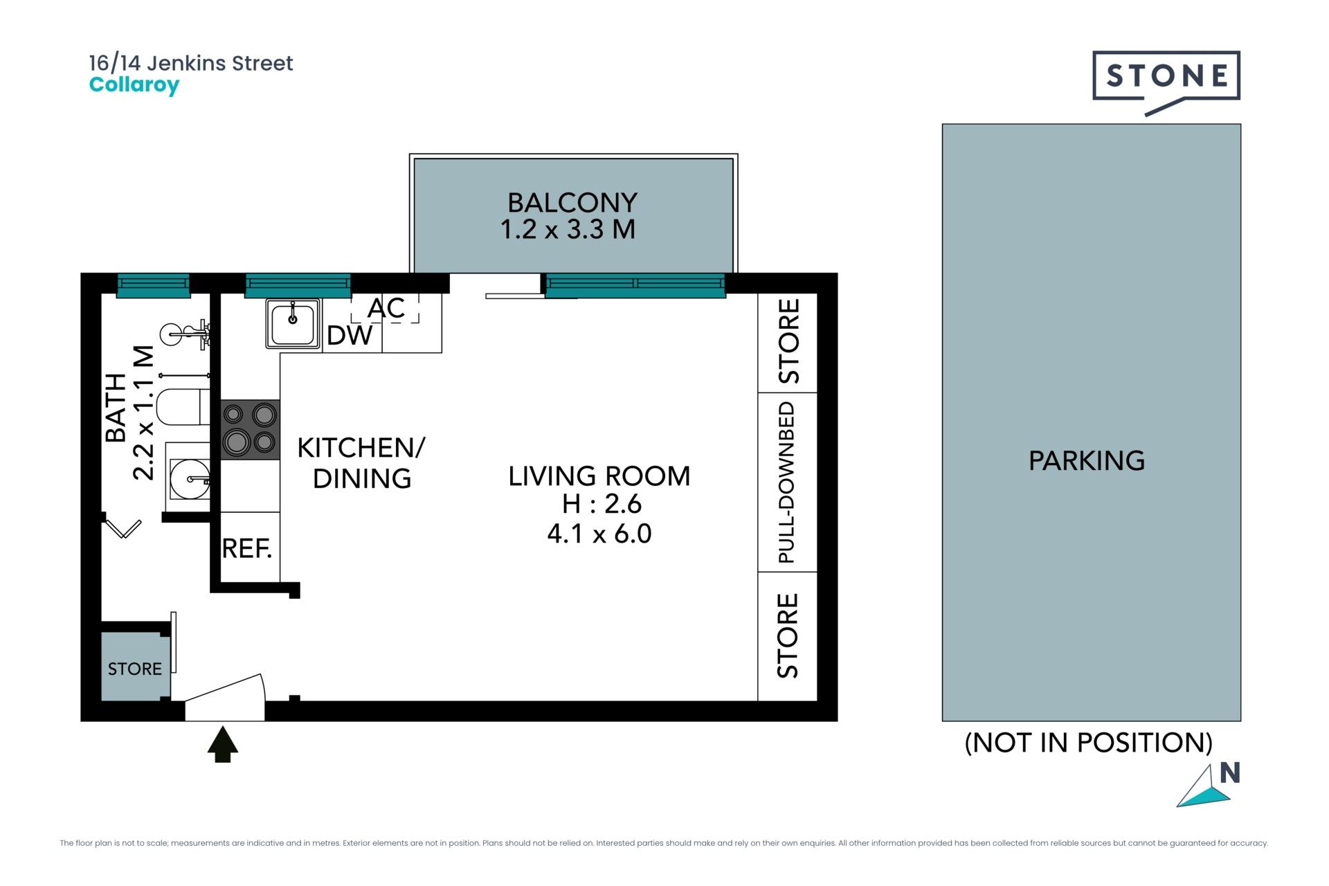 Oversized renovated studio offering the ultimate lifestyle pad