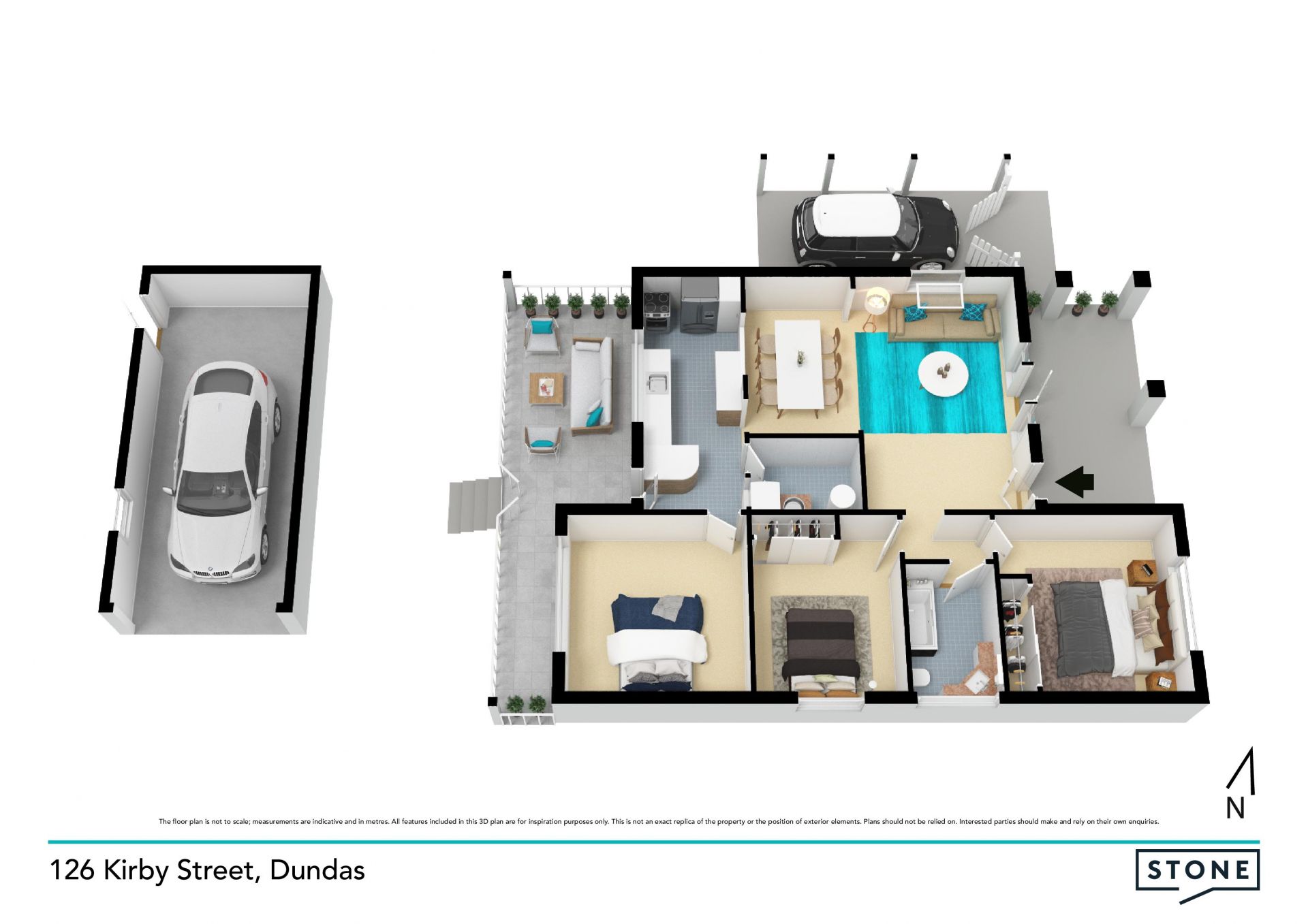 Clad home with huge potential!