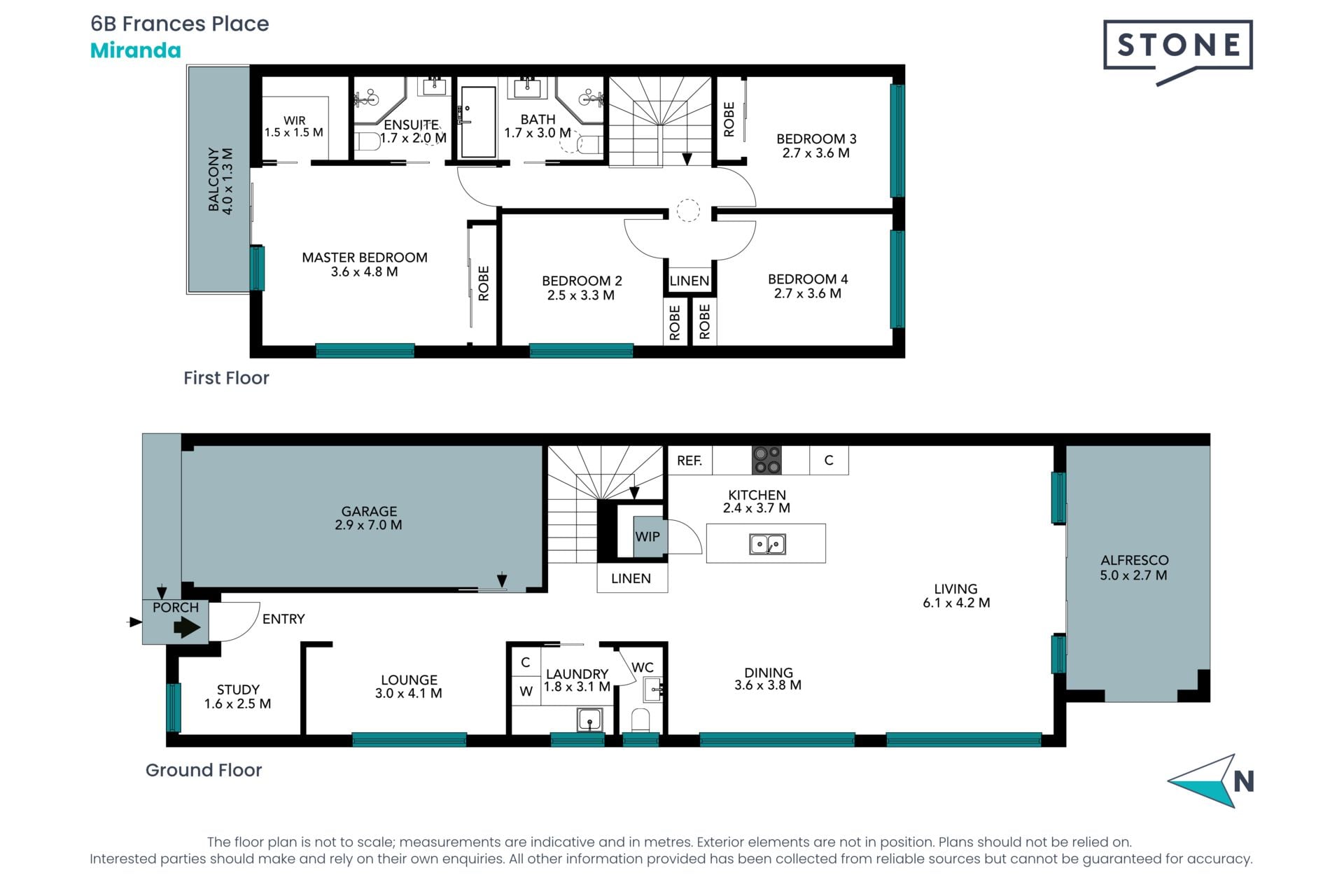Modern family comfort in quiet yet central spot
