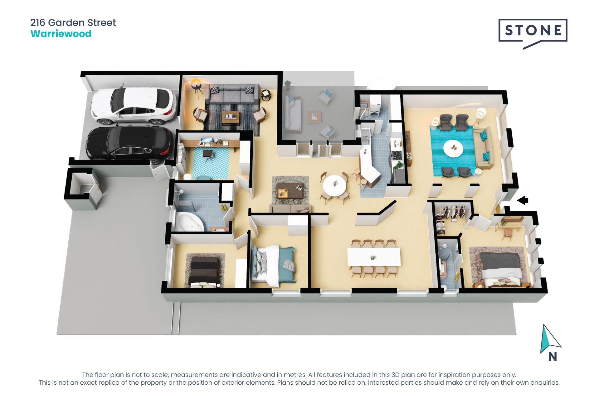 Immaculate single level family entertainer