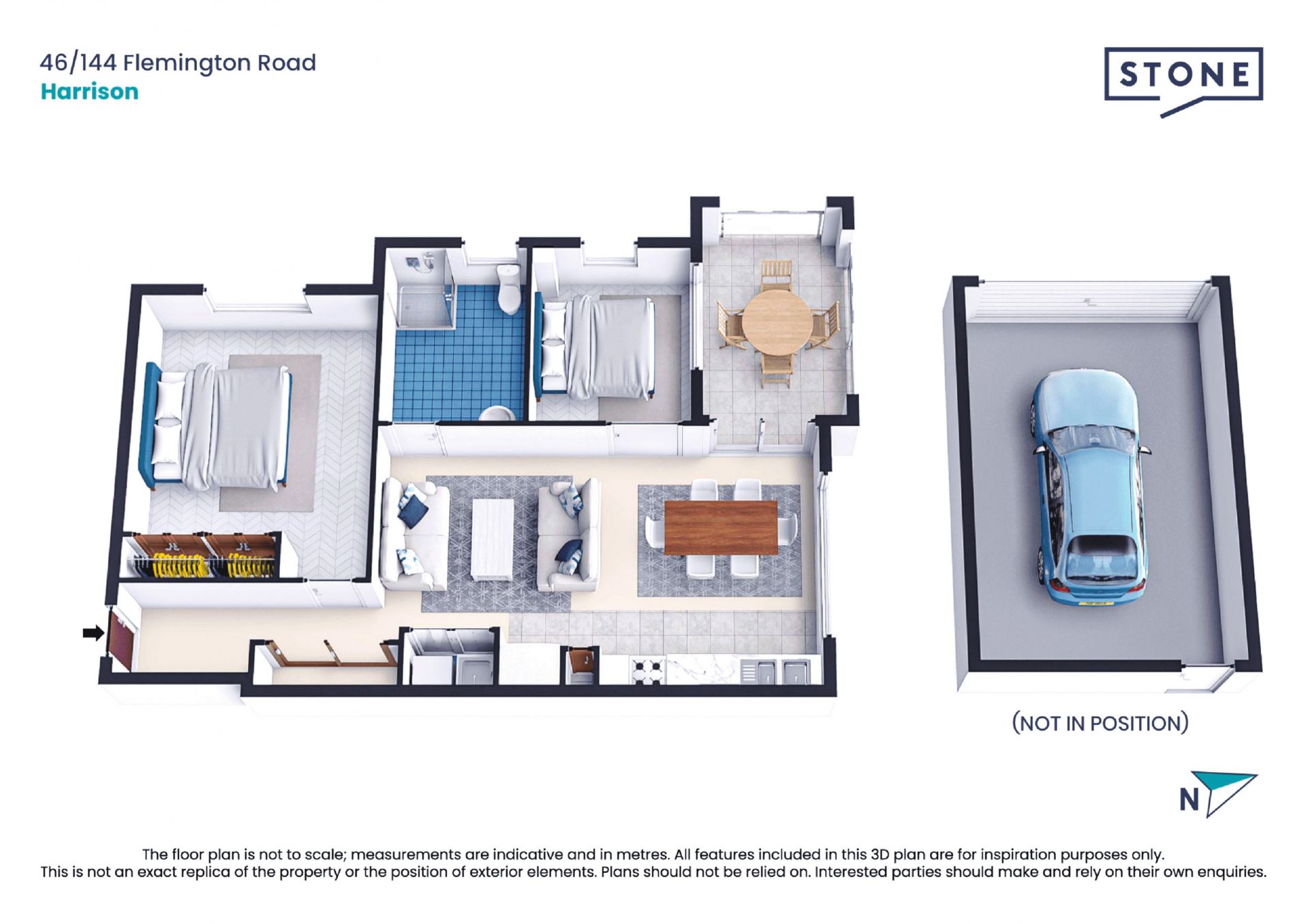 Effortless Harrison Living with Lock-Up Garage Convenience