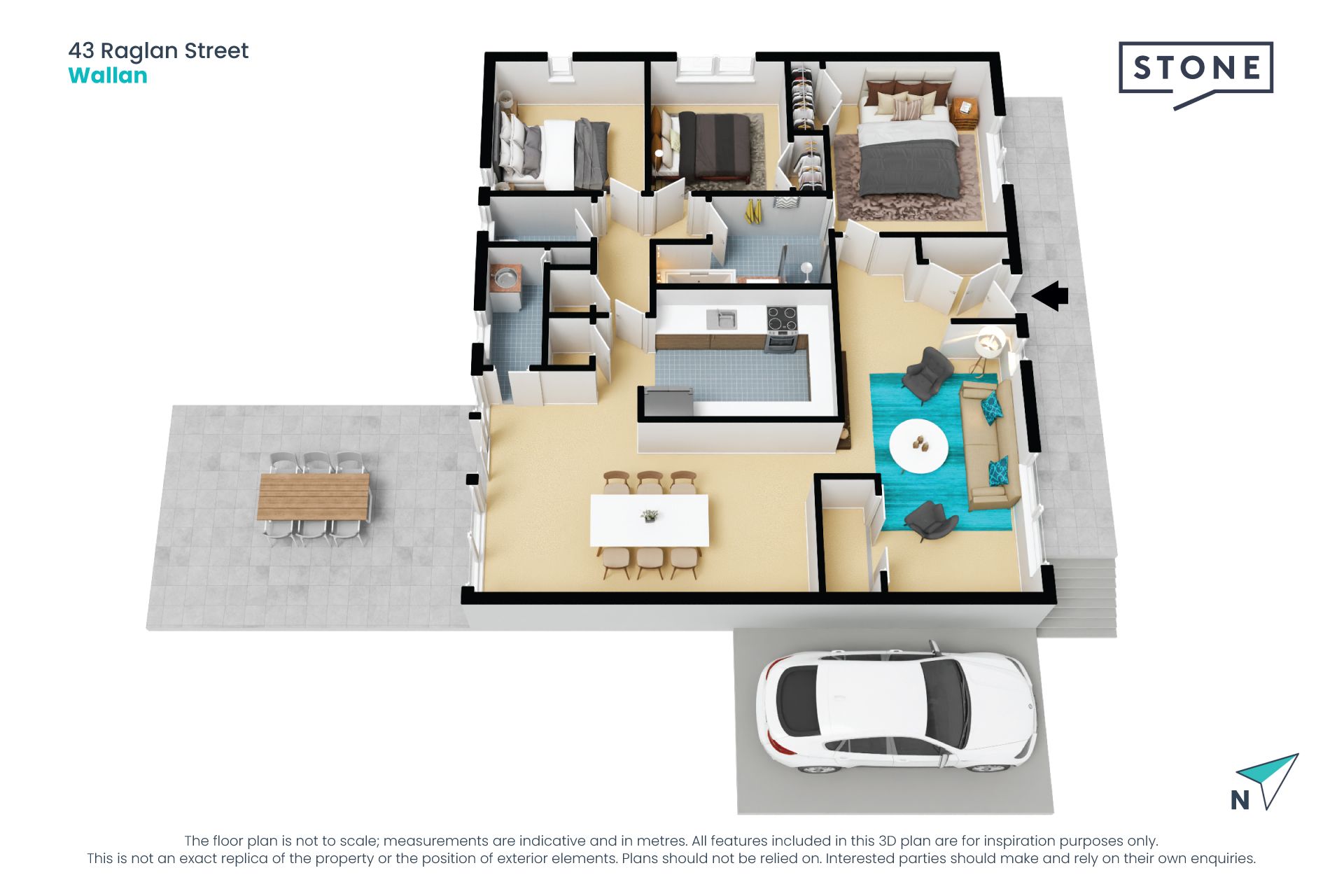 Under Application - Large home, huge block with drive through access