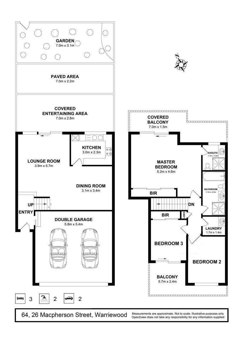 North facing townhome in resort style 