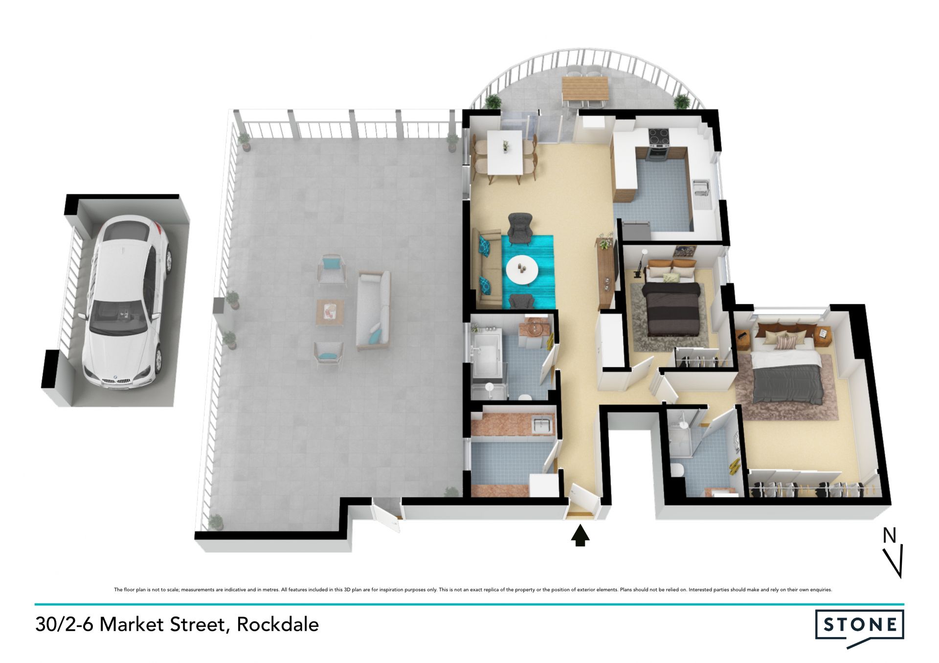 Stunning Spacious unit in the heart of Rockdale