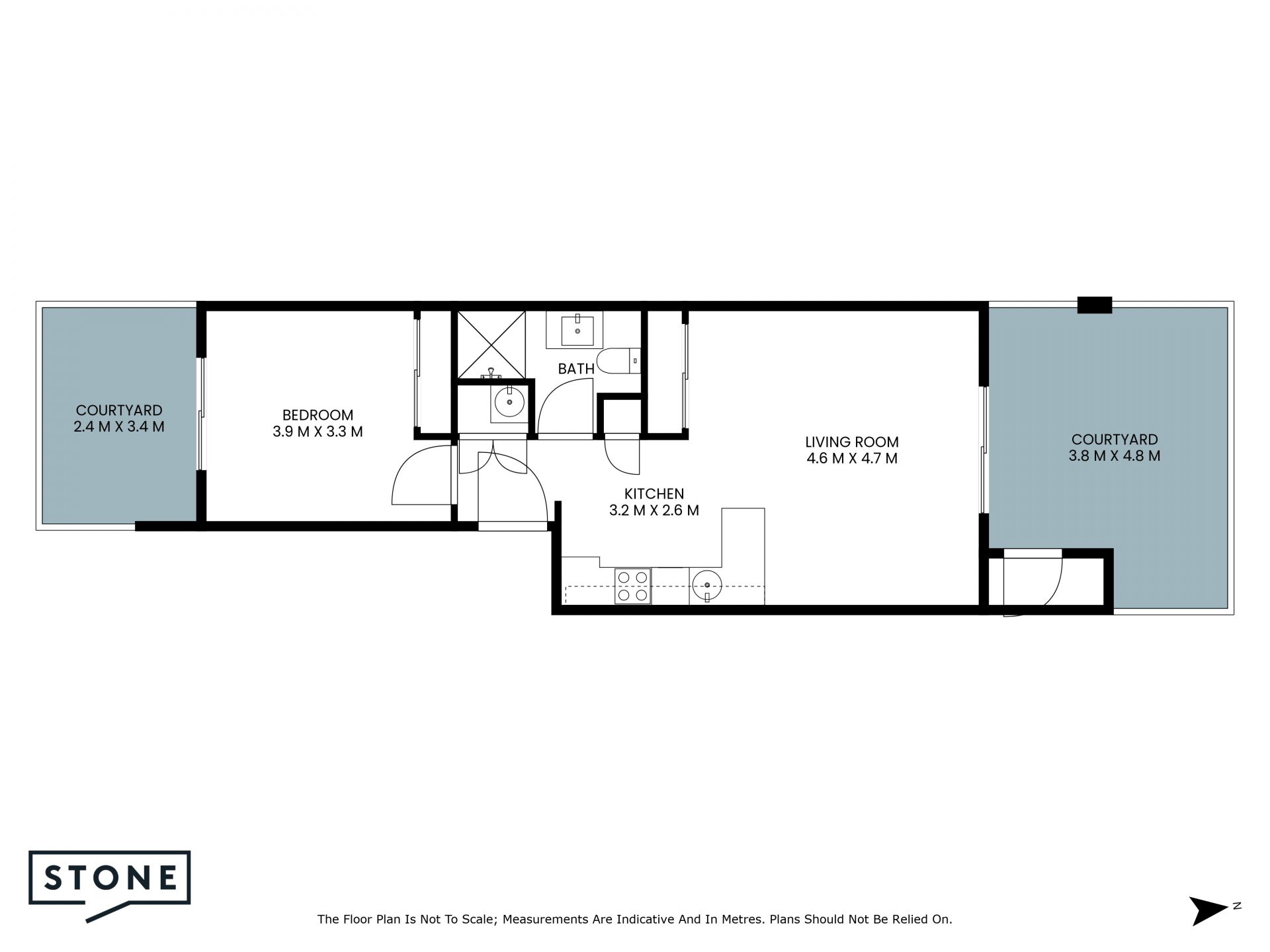 Ground floor apartment, ideal location!