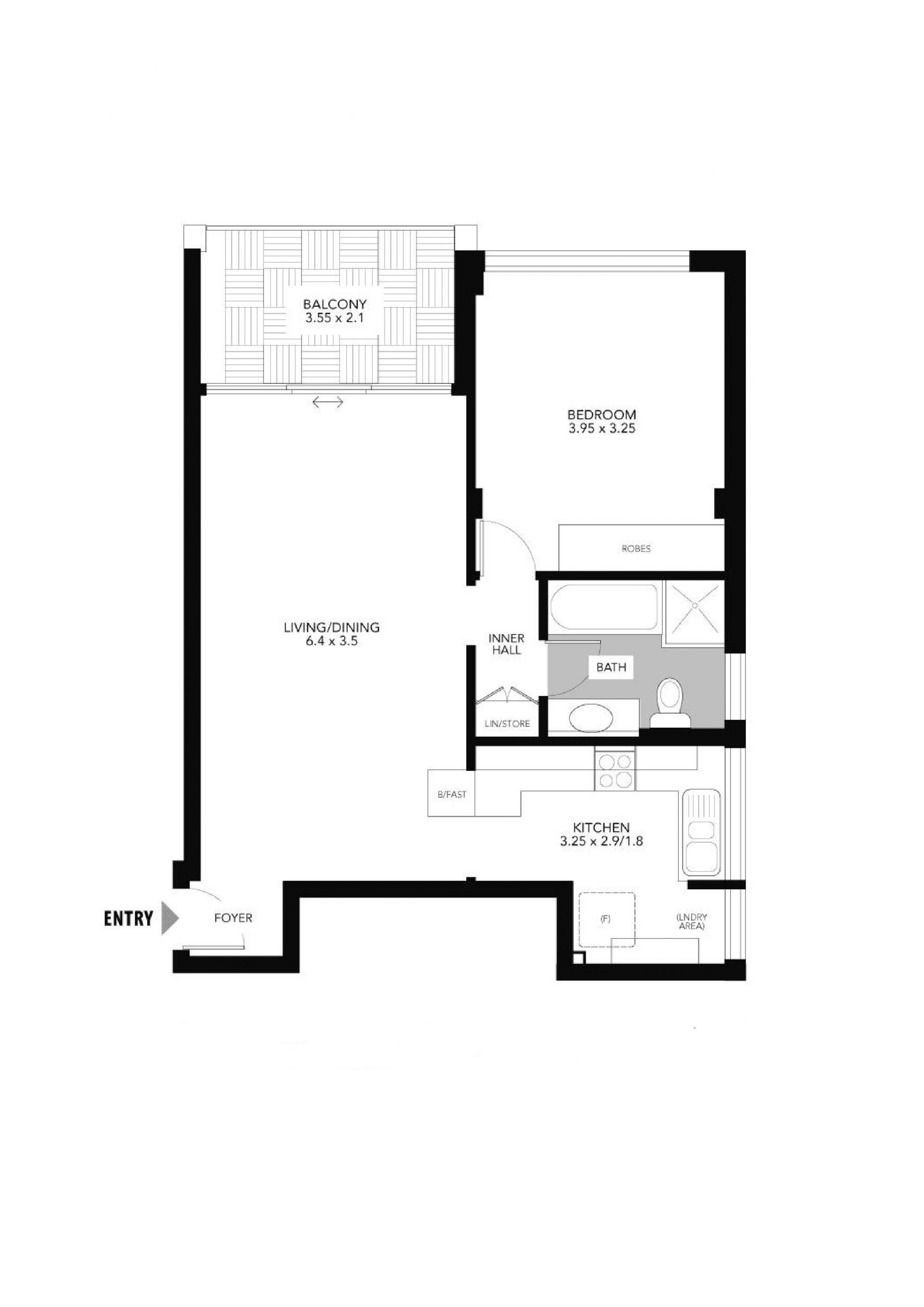 Spacious One-Bedroom Apartment