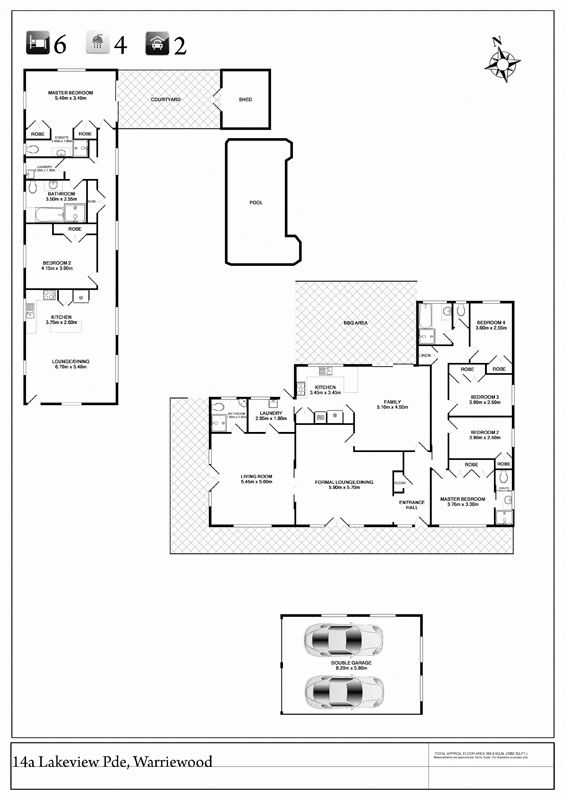 One Block - Two Residences!!