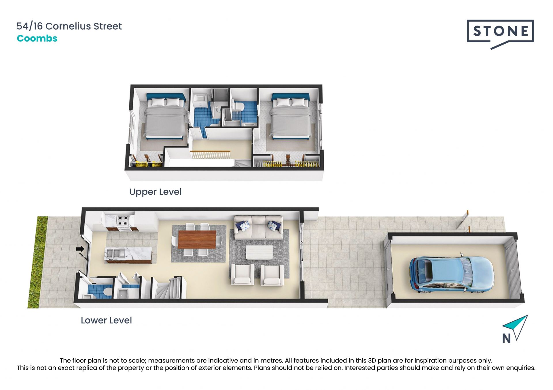 Immaculate 2-bedroom townhouse with low strata fees