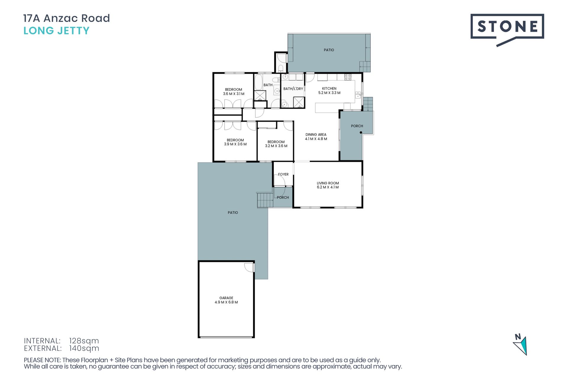 Freestanding 3 Bedroom Home in Lakeside Locale!