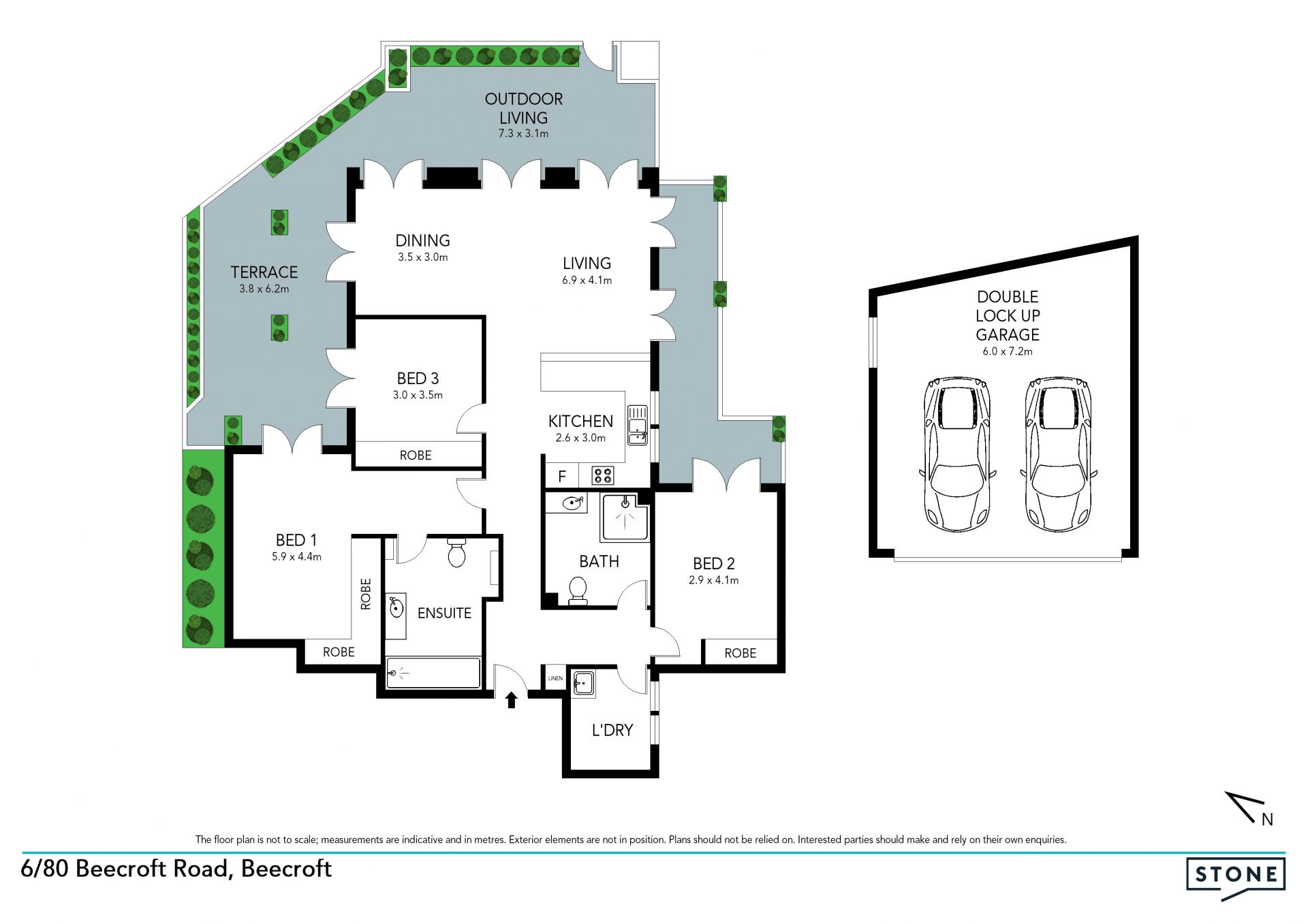 Absolute convenience within 'The Bentley' complex, 210sqm apartment