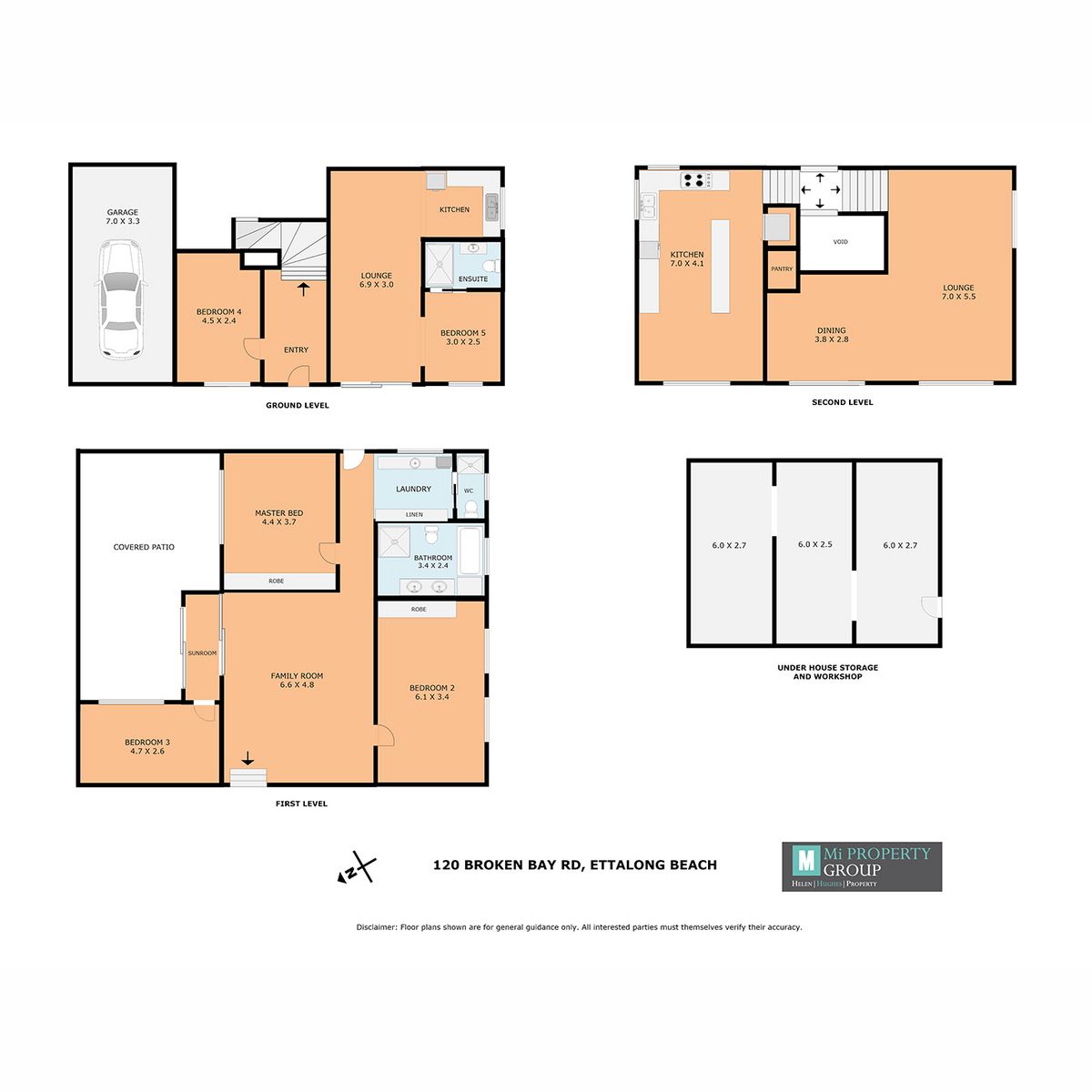 Beachside living large family home with self-contained accommodation