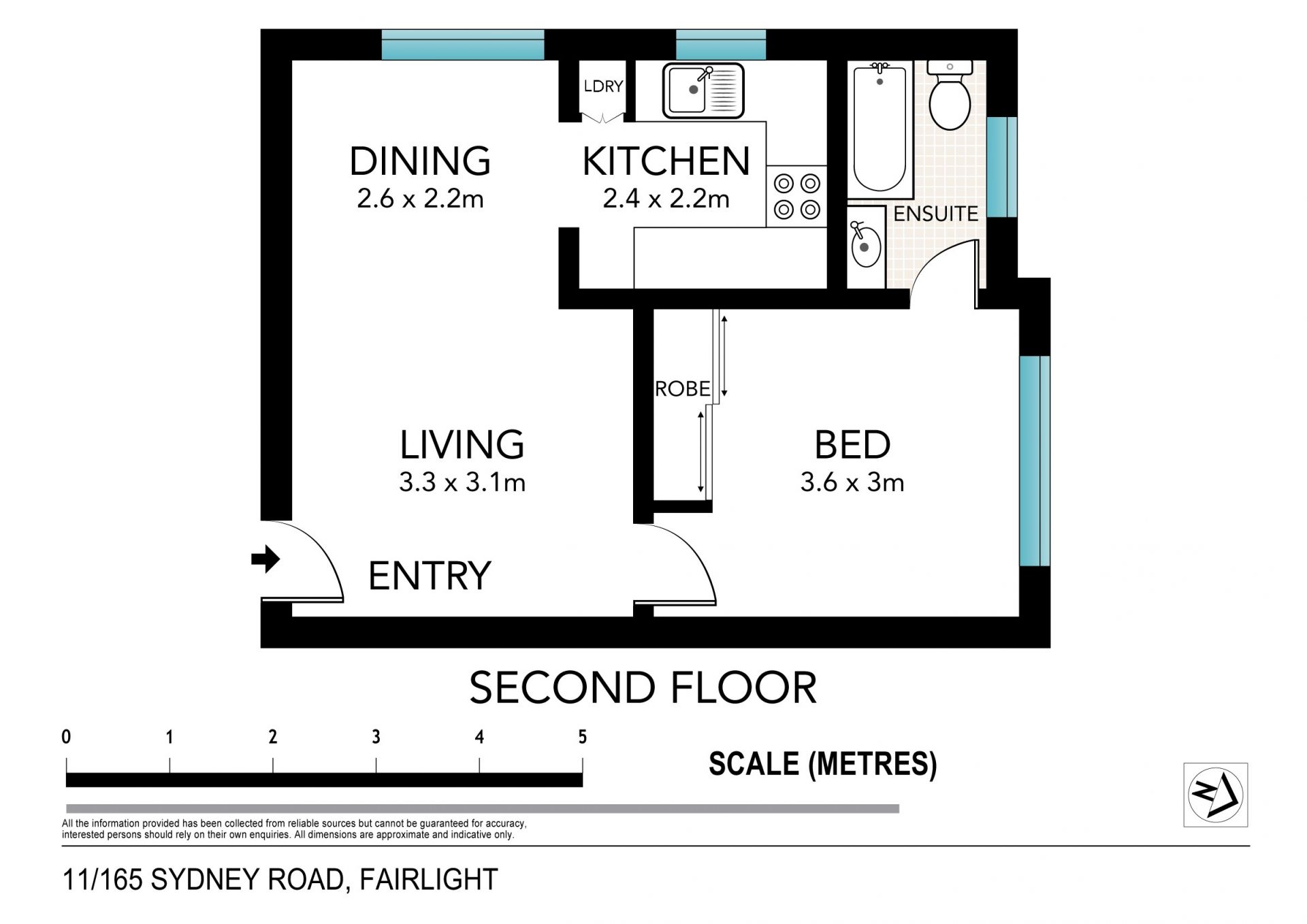 Chic apartment in the heart of Fairlight Village