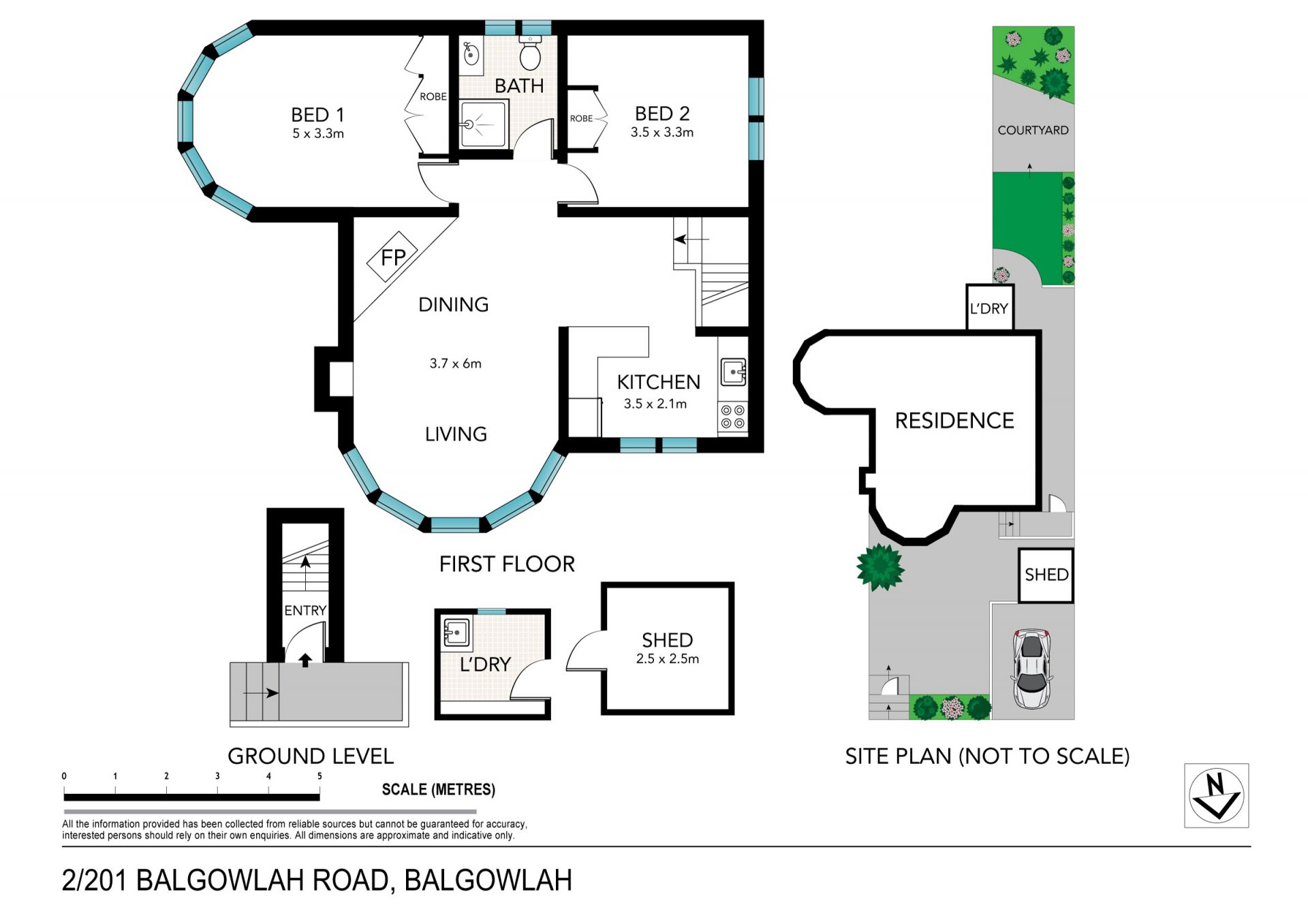 Sunny upper duplex with level lawn on title