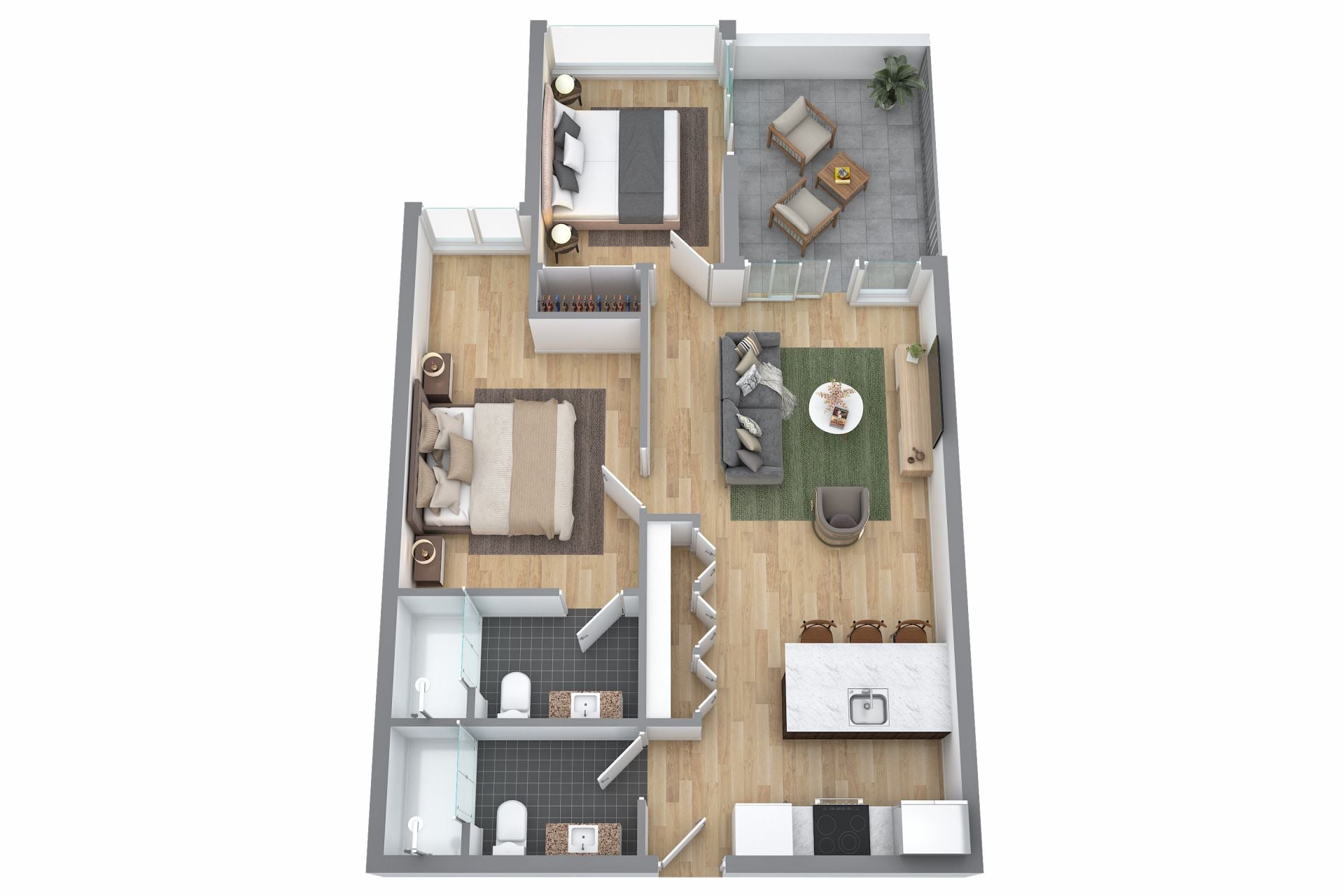1006C/6 Joseph Road, Footscray VIC, Footscray - Image 1