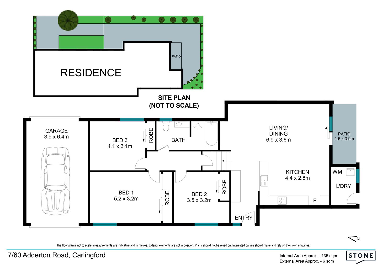 Beautiful 3 Bedroom Villa with Carlingford West Public Catchment