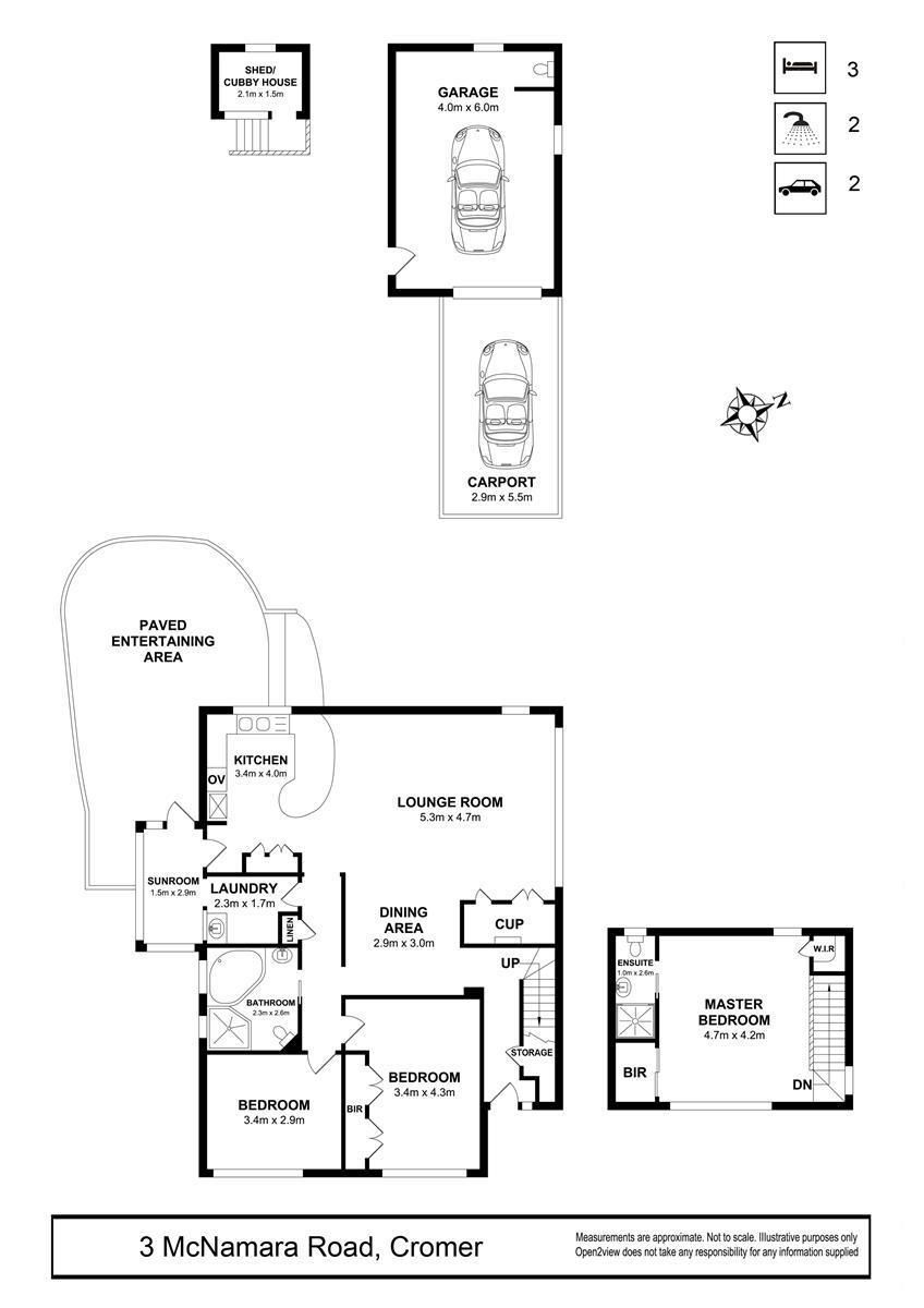 INVITING FAMILY HOME ON LEVEL BLOCK