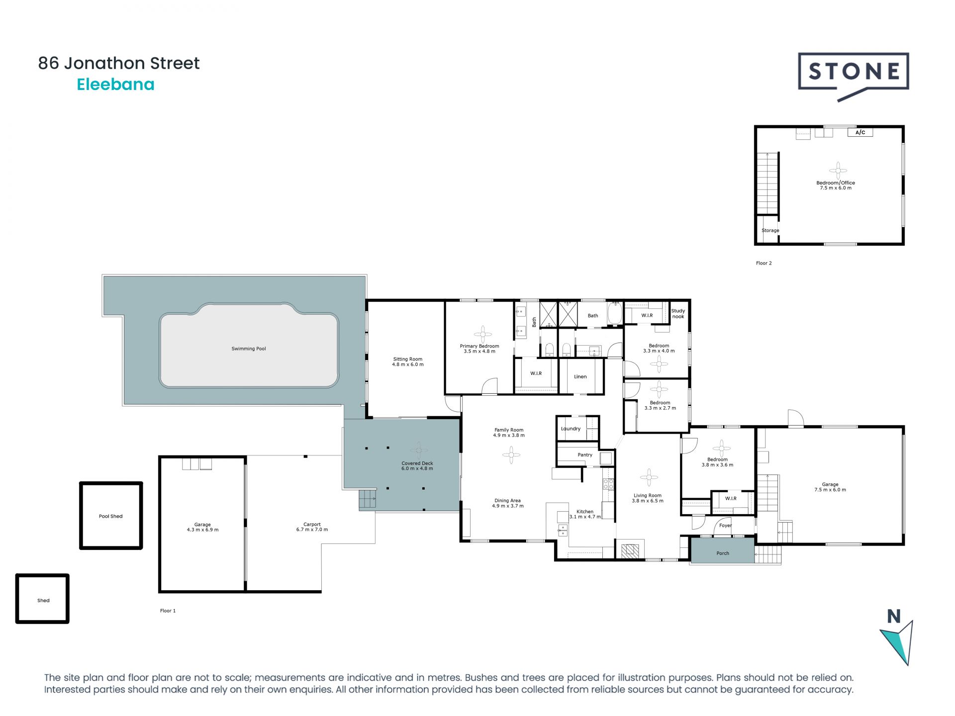 Enormous family home, backing reserve with loads of off-street parking and pool!