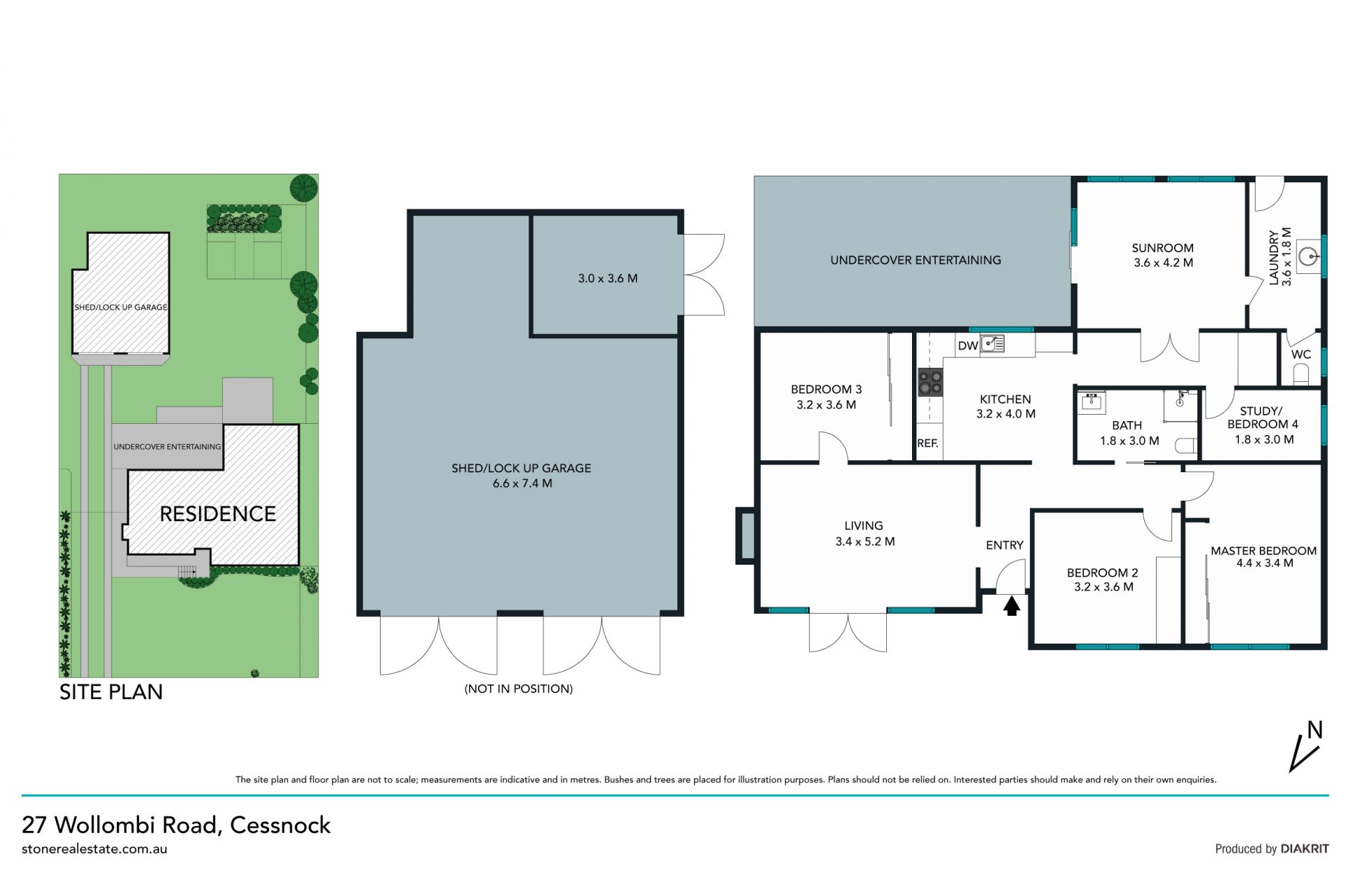 Charm, land size and convenience