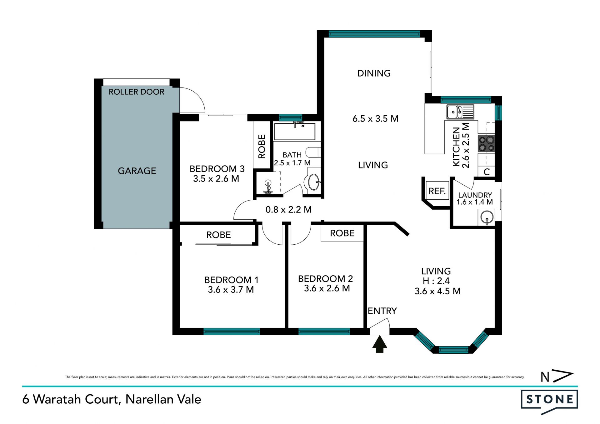 Neat low maintenance home