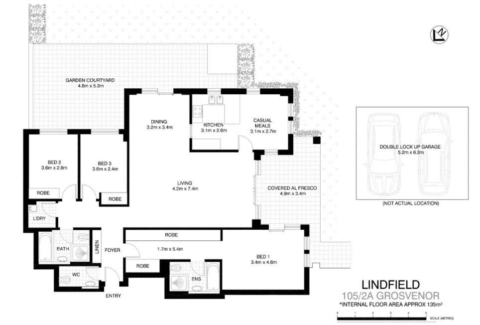 The Grosvenor, A Boutique Three Bedroom Apartment For Lease