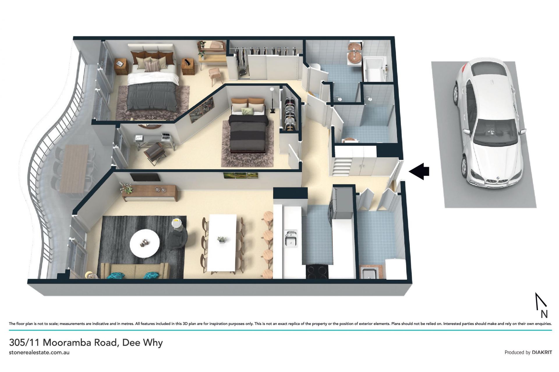 Contemporary apartment in the heart of Dee Why