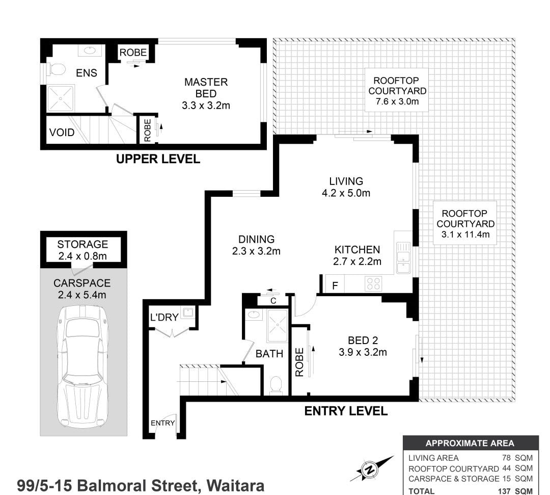 Stylish Penthouse-Style Apartment with Soaring Ceilings