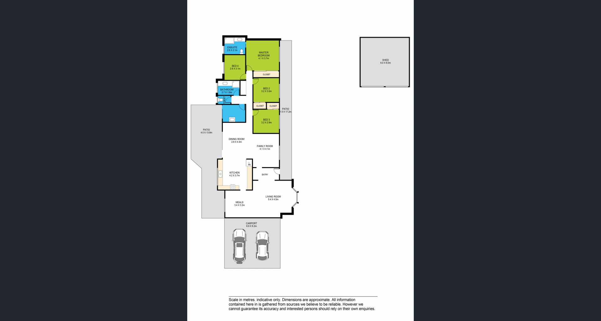 3,096m2 Block Plus 4 Bedroom Home