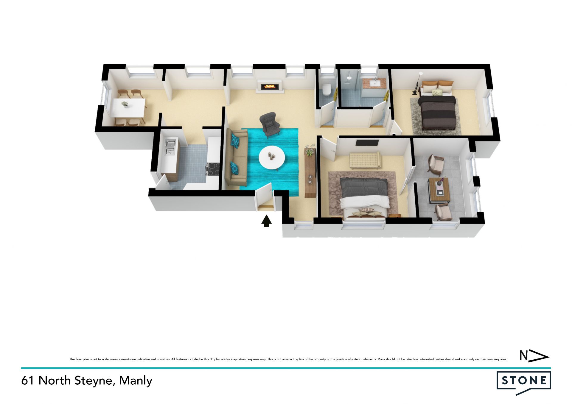 Exclusive boutique apartment on Manly's beachfront