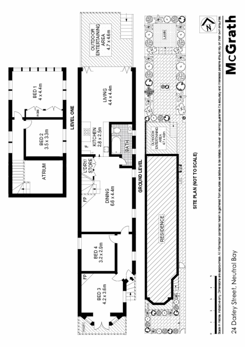 Glass bi-fold doors flow to spacious entertaining deck