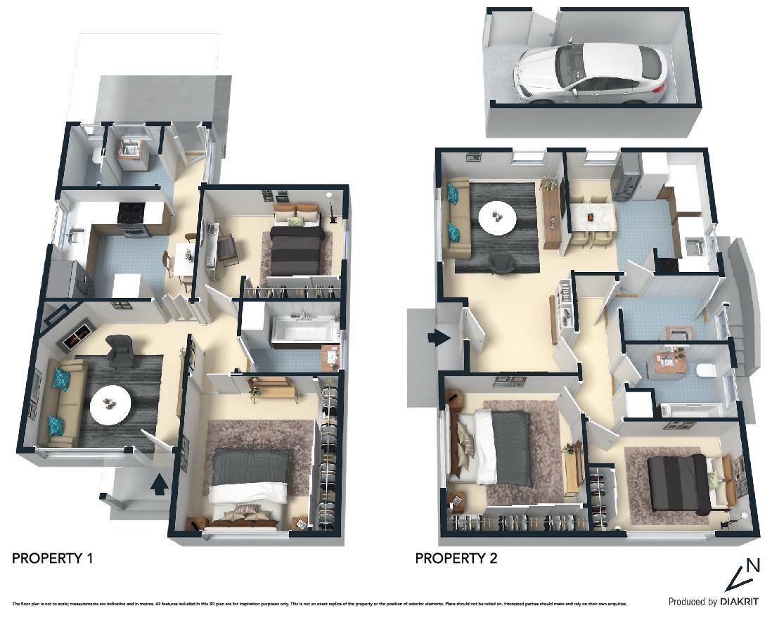 Solid rental return, future development potential