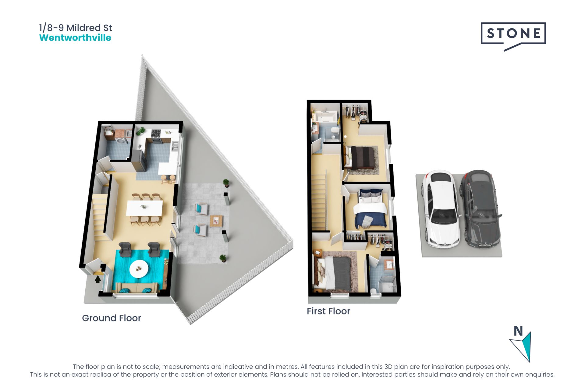 Beautifully presented 3-bedroom townhouse