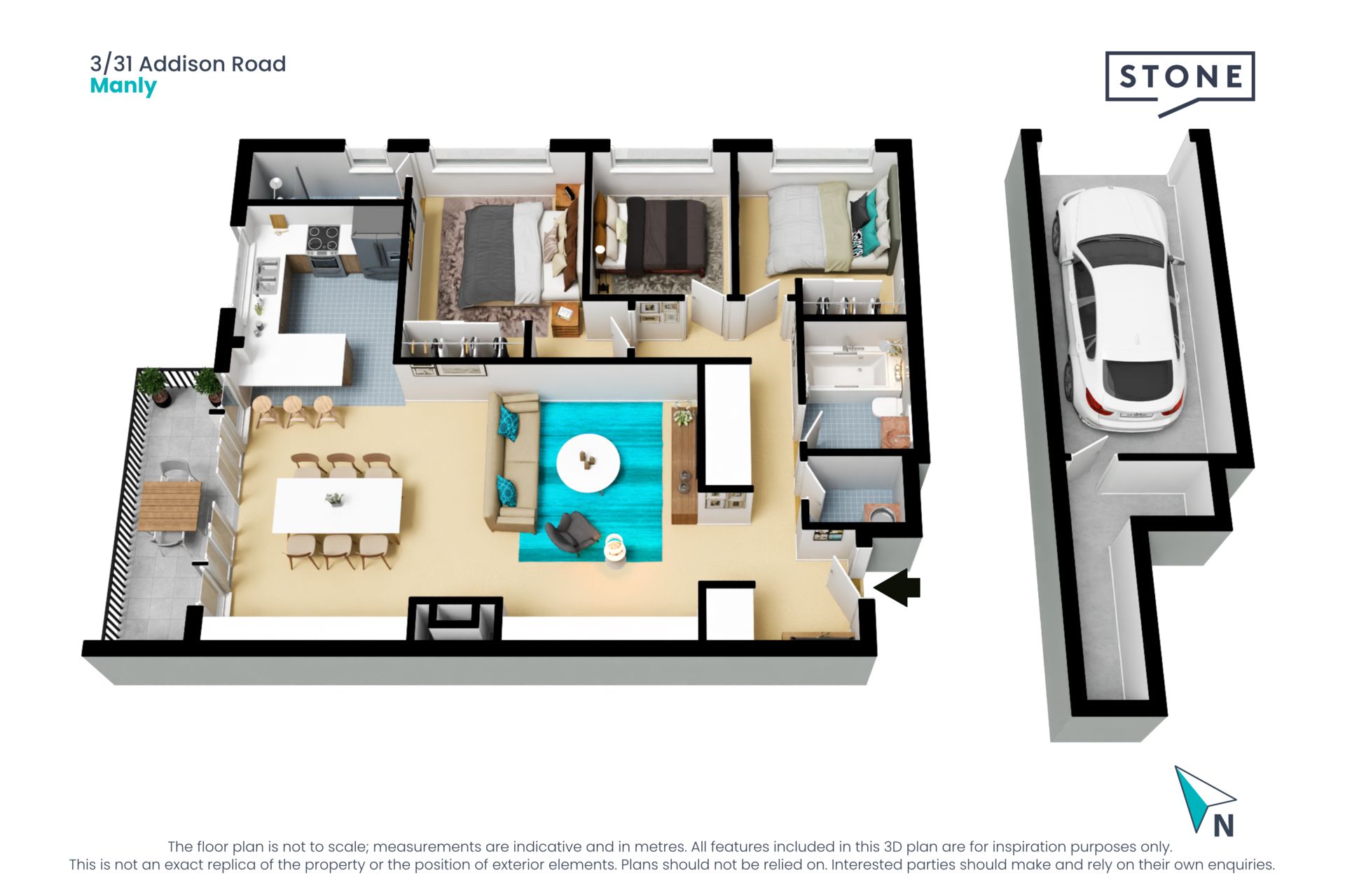 Space, style and harbour views on the Eastern Hill