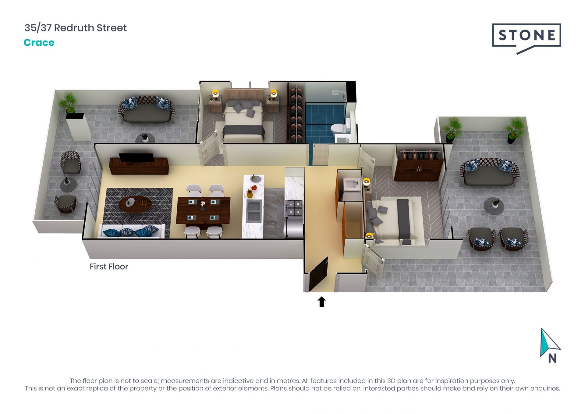 Tranquil Living with Spacious Balconies in the Heart of Crace