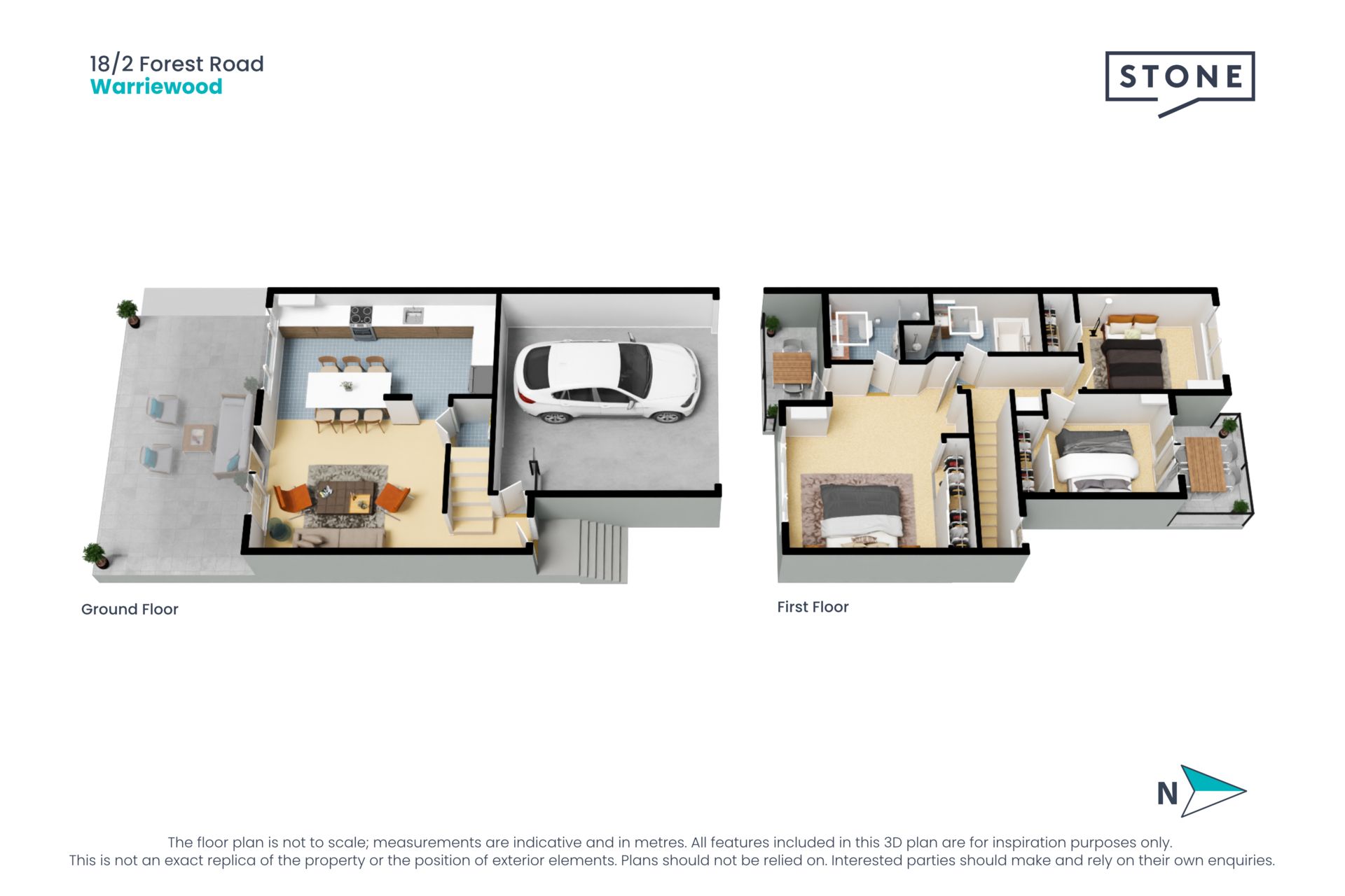 Perfect set-up for a growing family in quiet surroundings