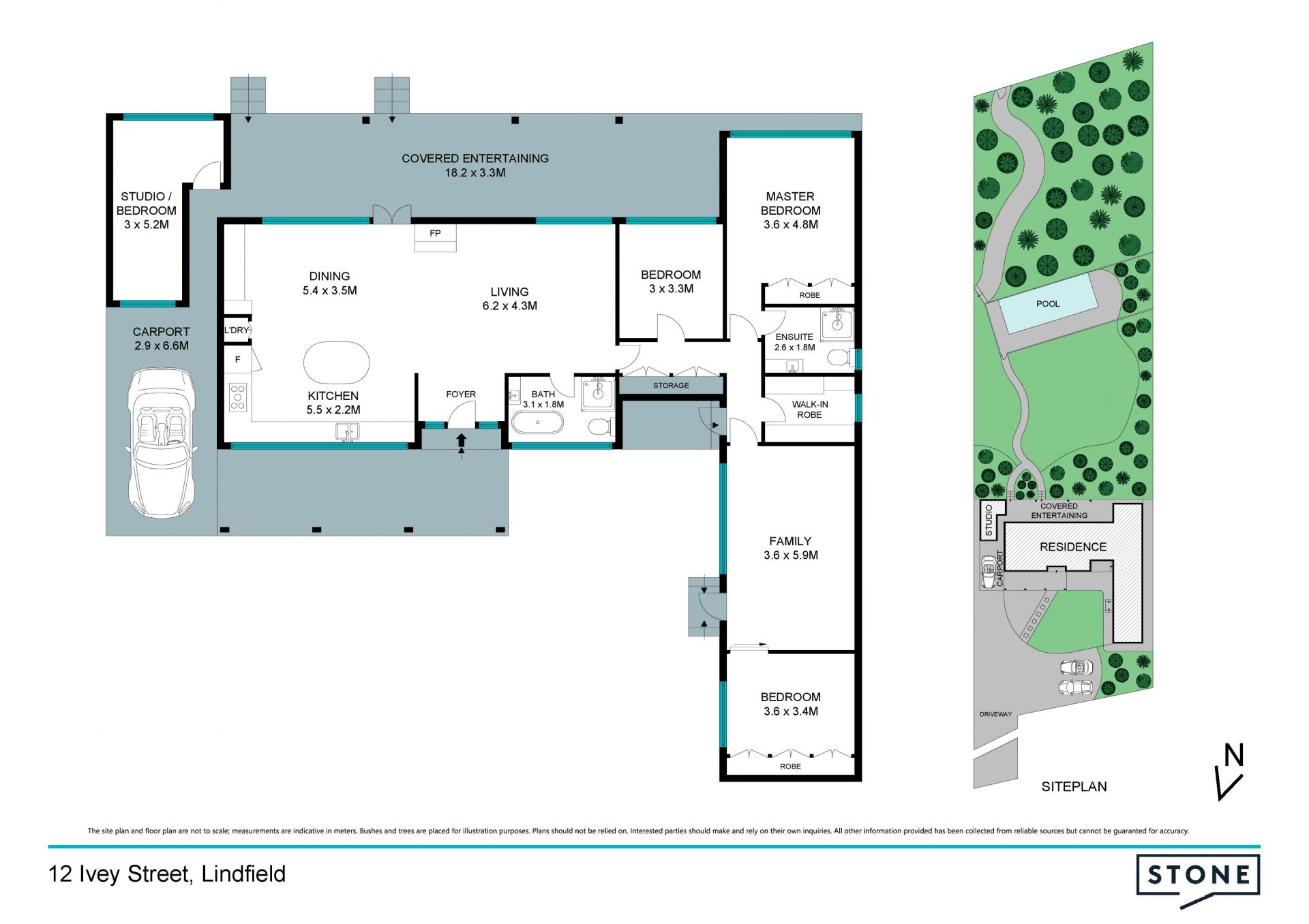 Vast estate city convenience tree-change serenity