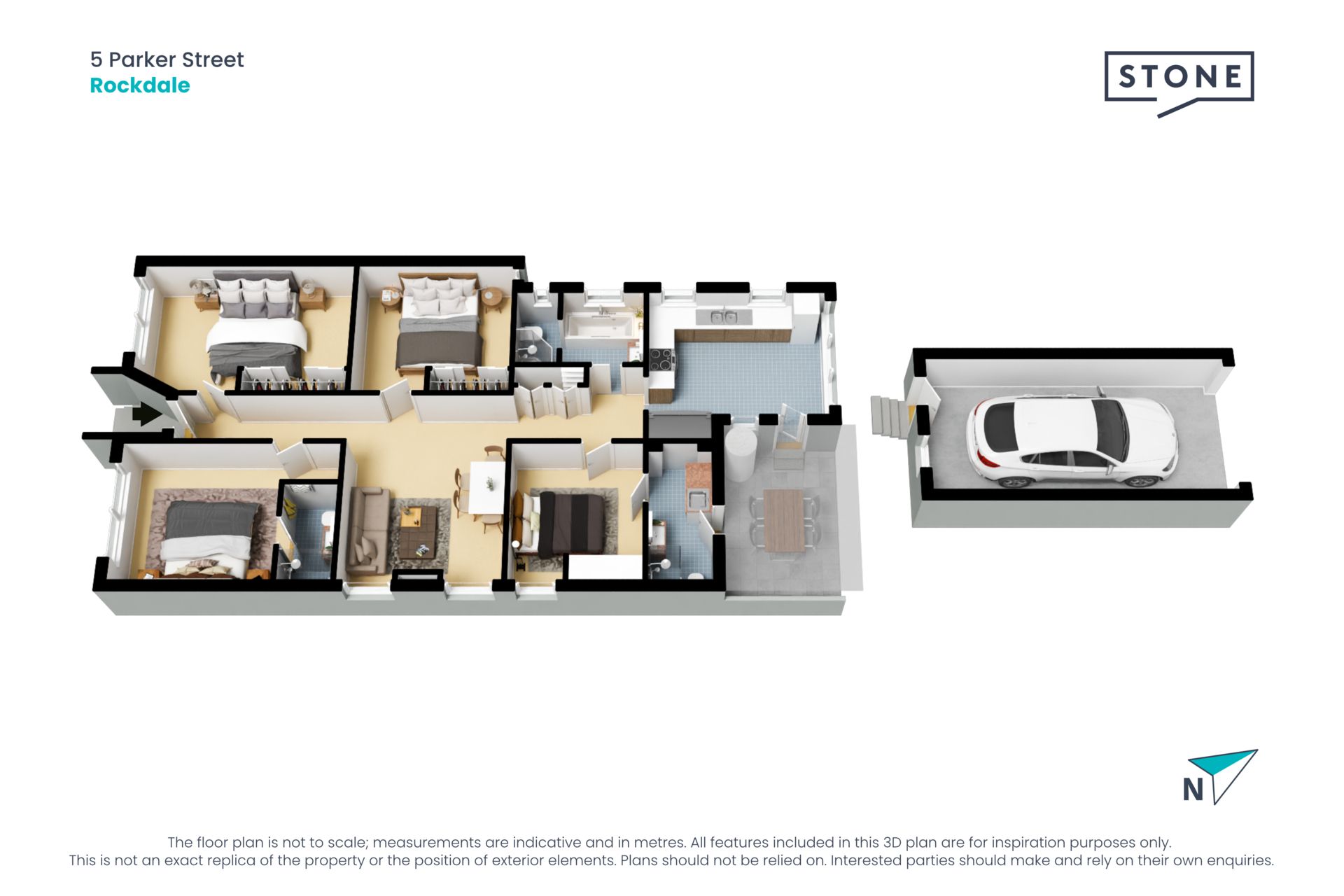 Welcoming family abode in walk-everywhere location