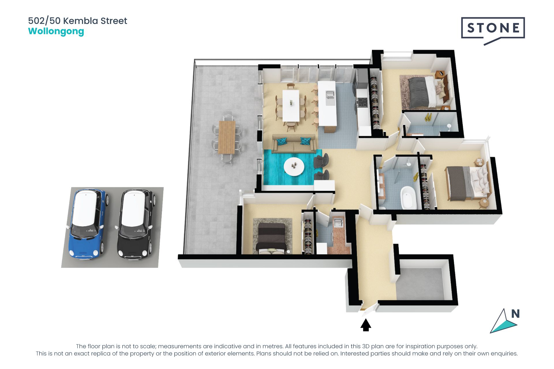 Contemporary coastal haven in premier position