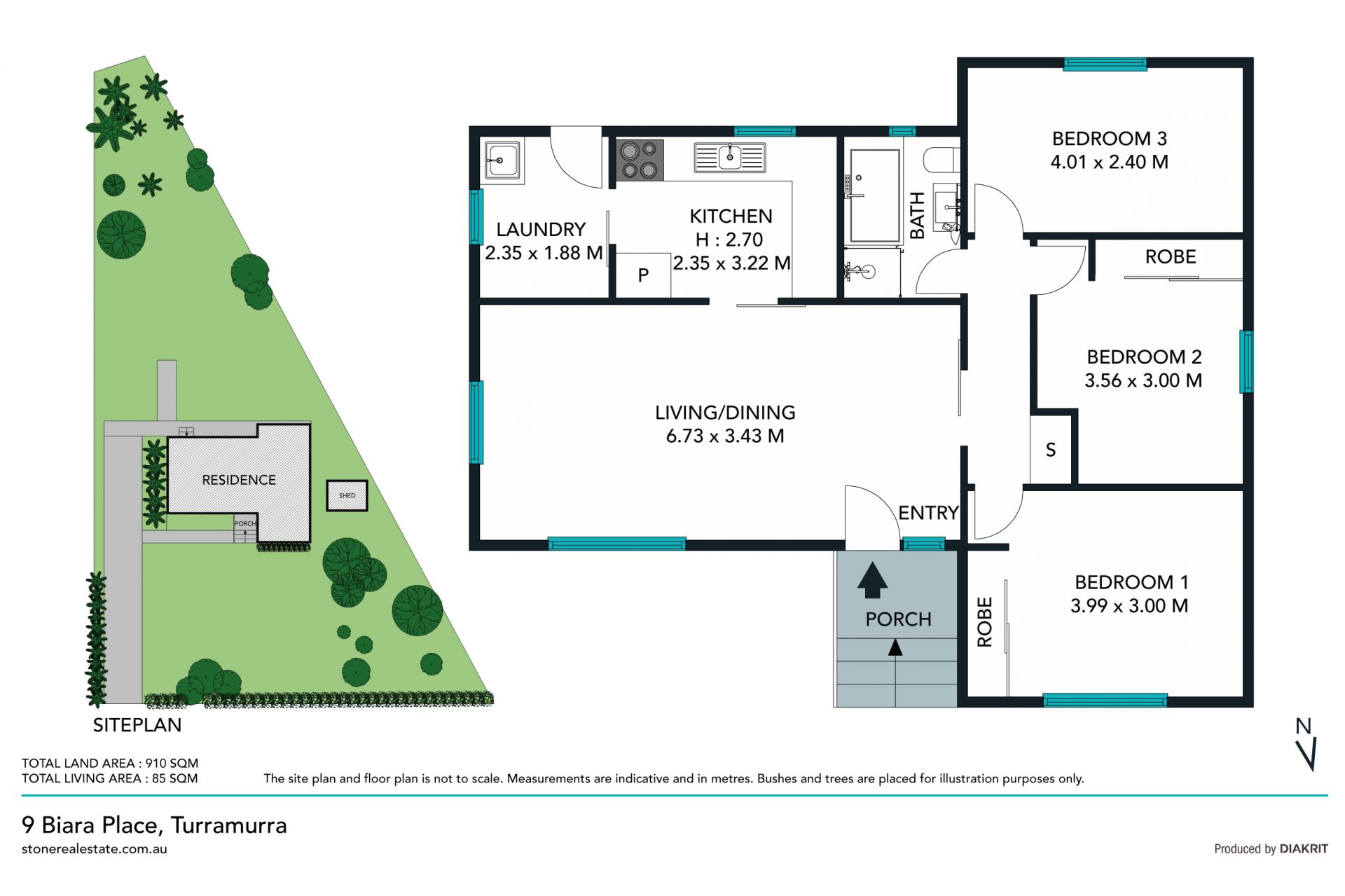 East-side cul-de-sac property full of potential